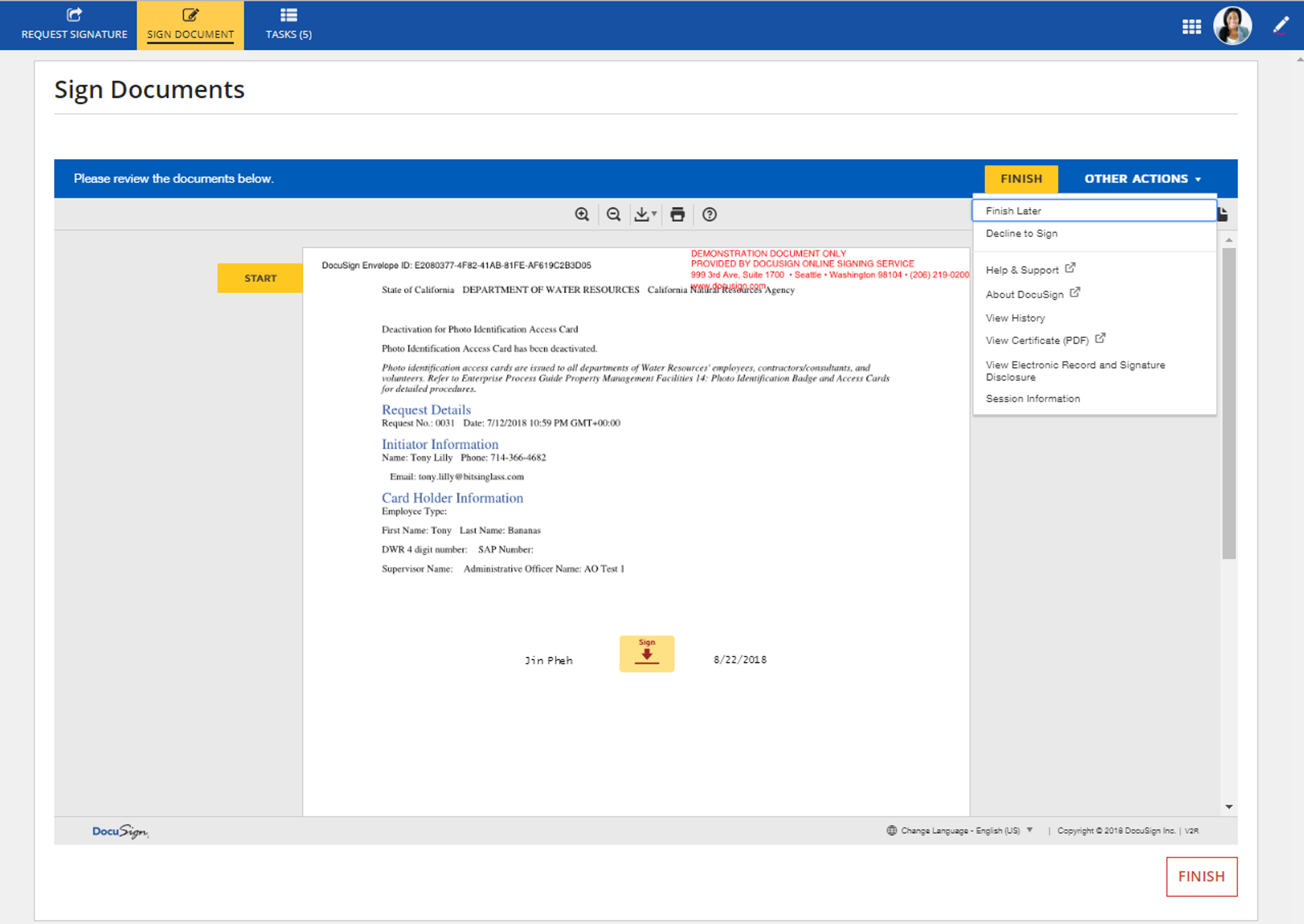 DocuSign Utility - Bits in Glass screenshot 4