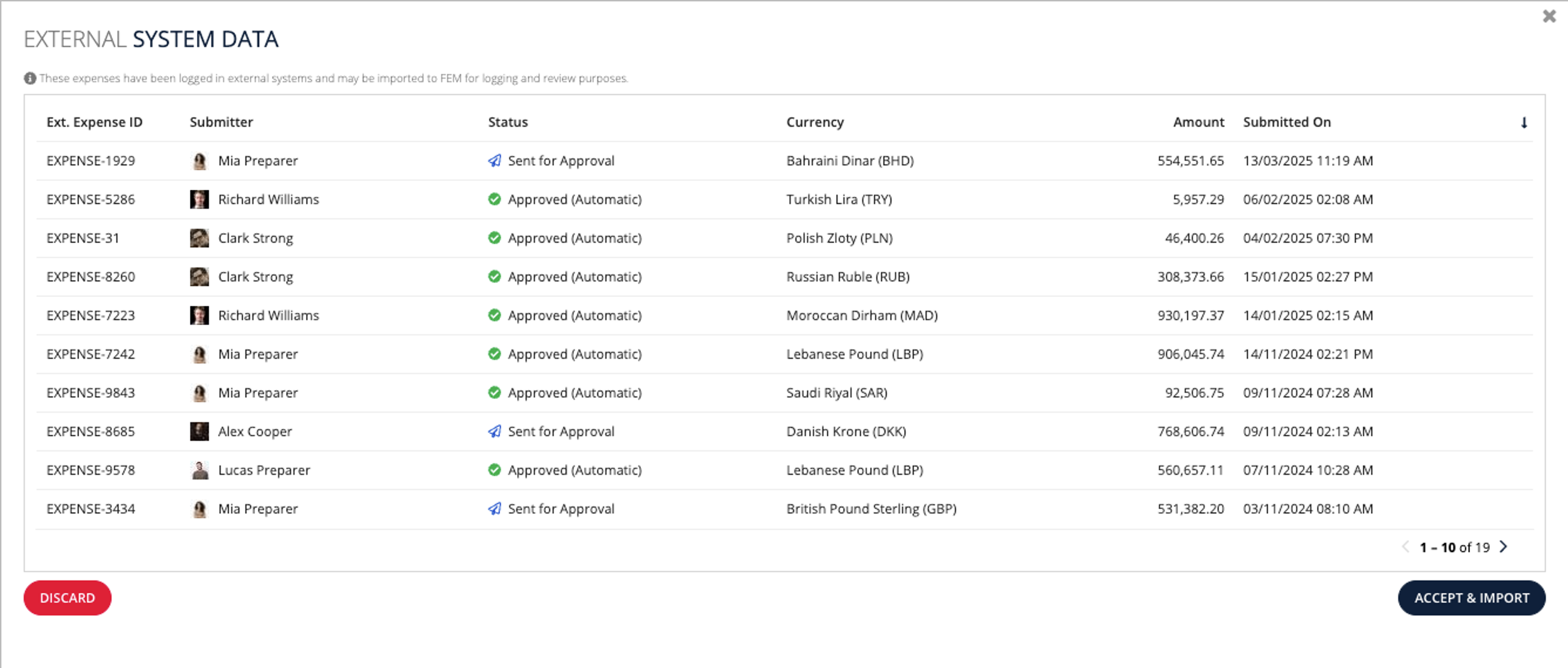 Fee and Expense Manager screenshot 8