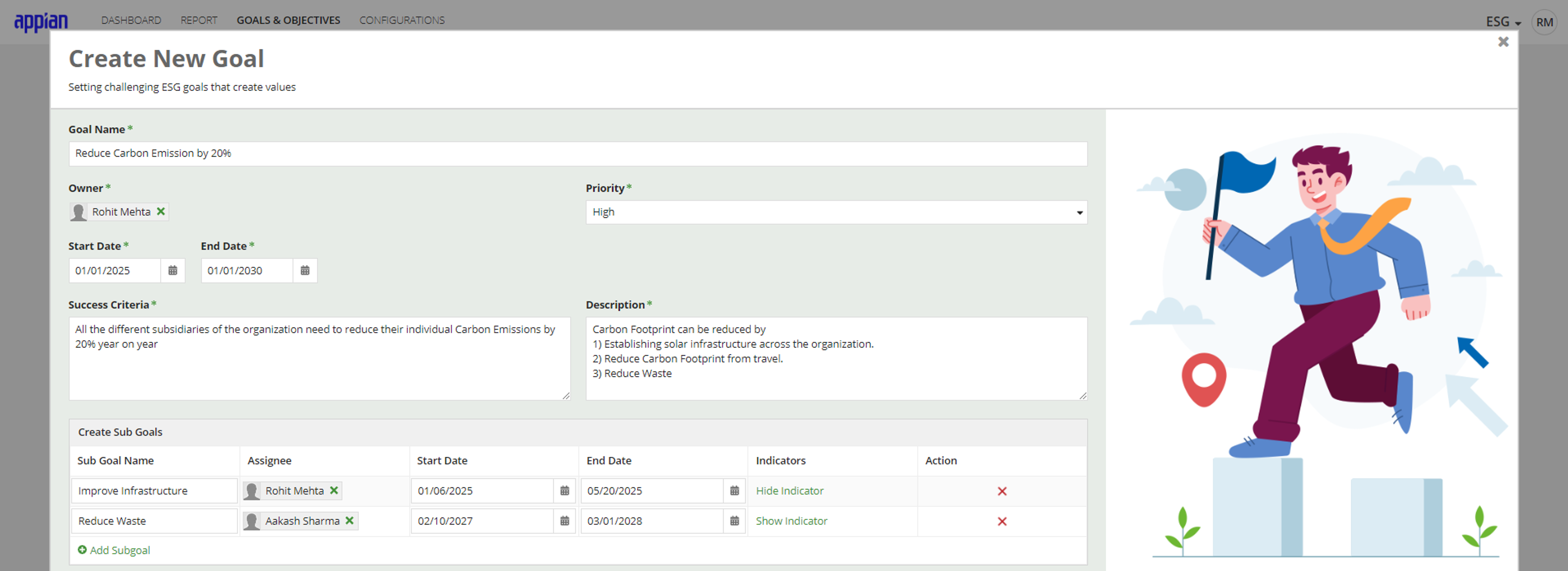 ESG and Sustainability Solution screenshot 2