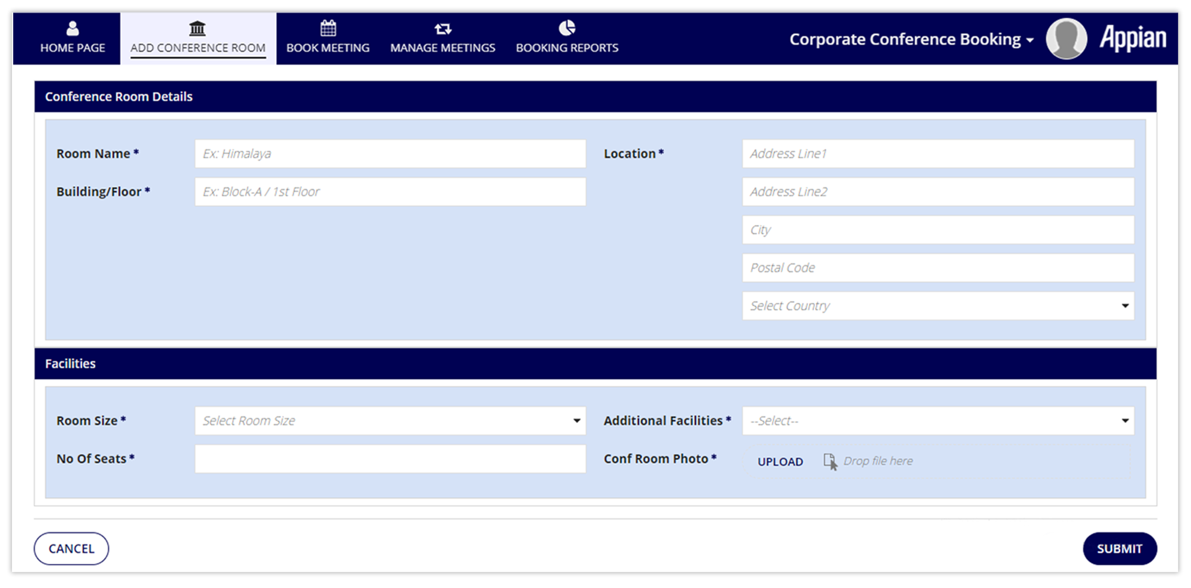 Corporate Conference Booking screenshot 4