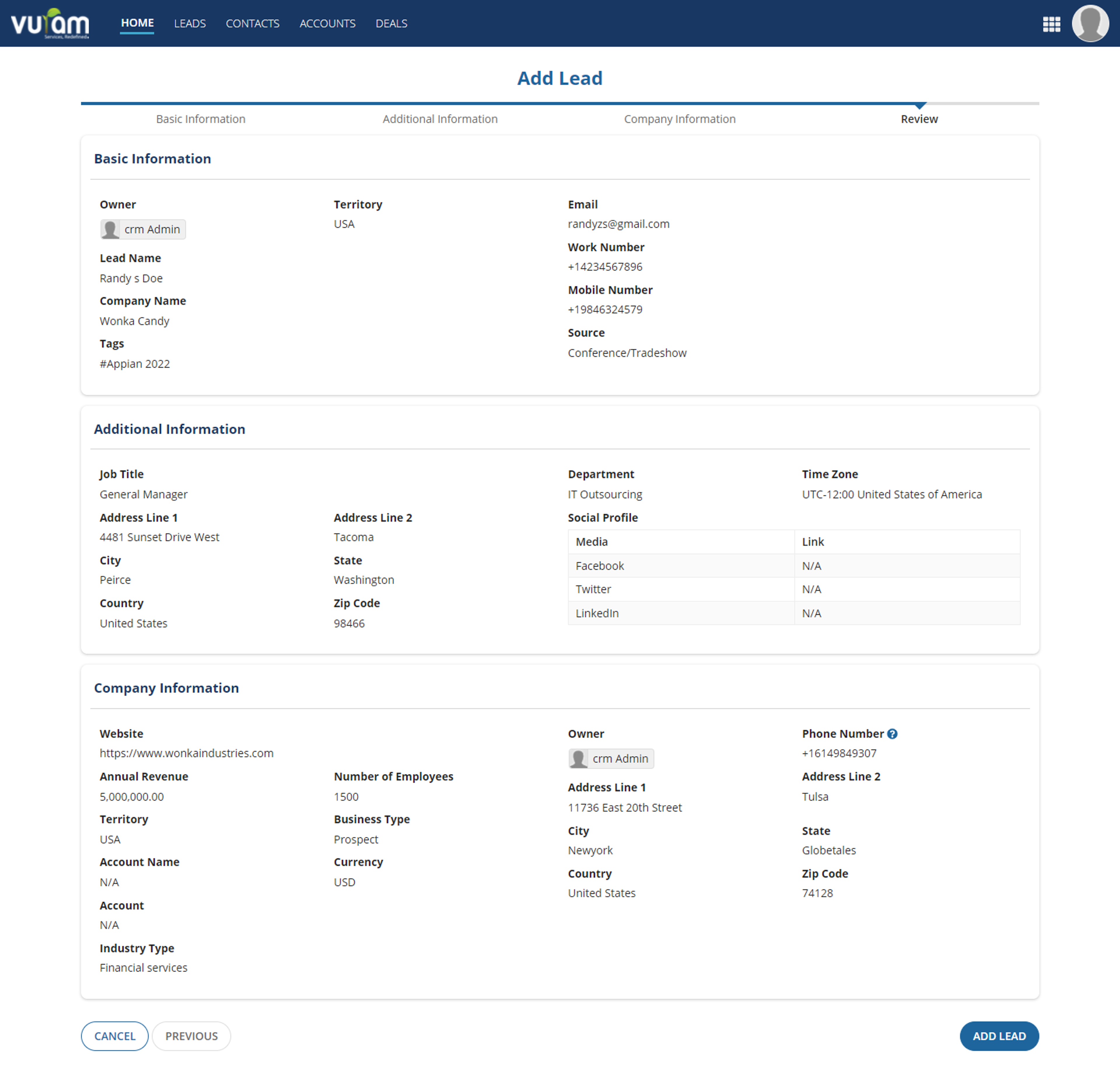 Sales ConneXions CRM screenshot 9