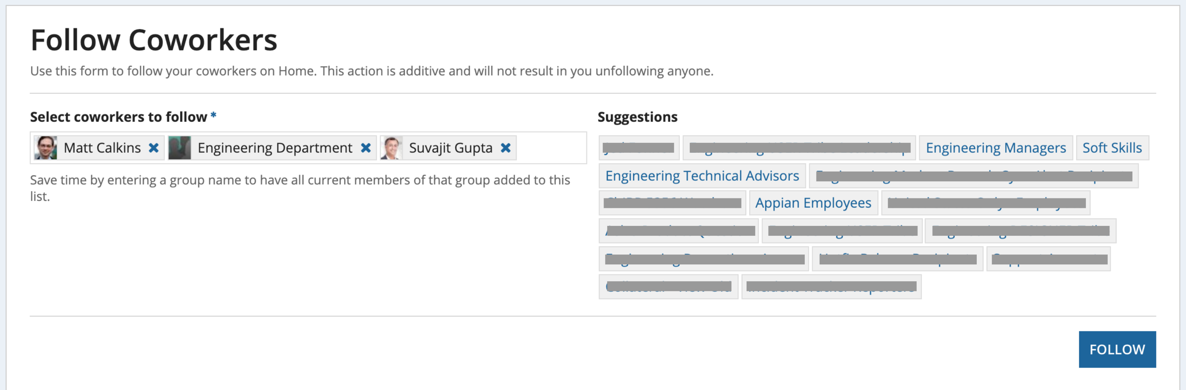 Bulk Follow Users screenshot 1