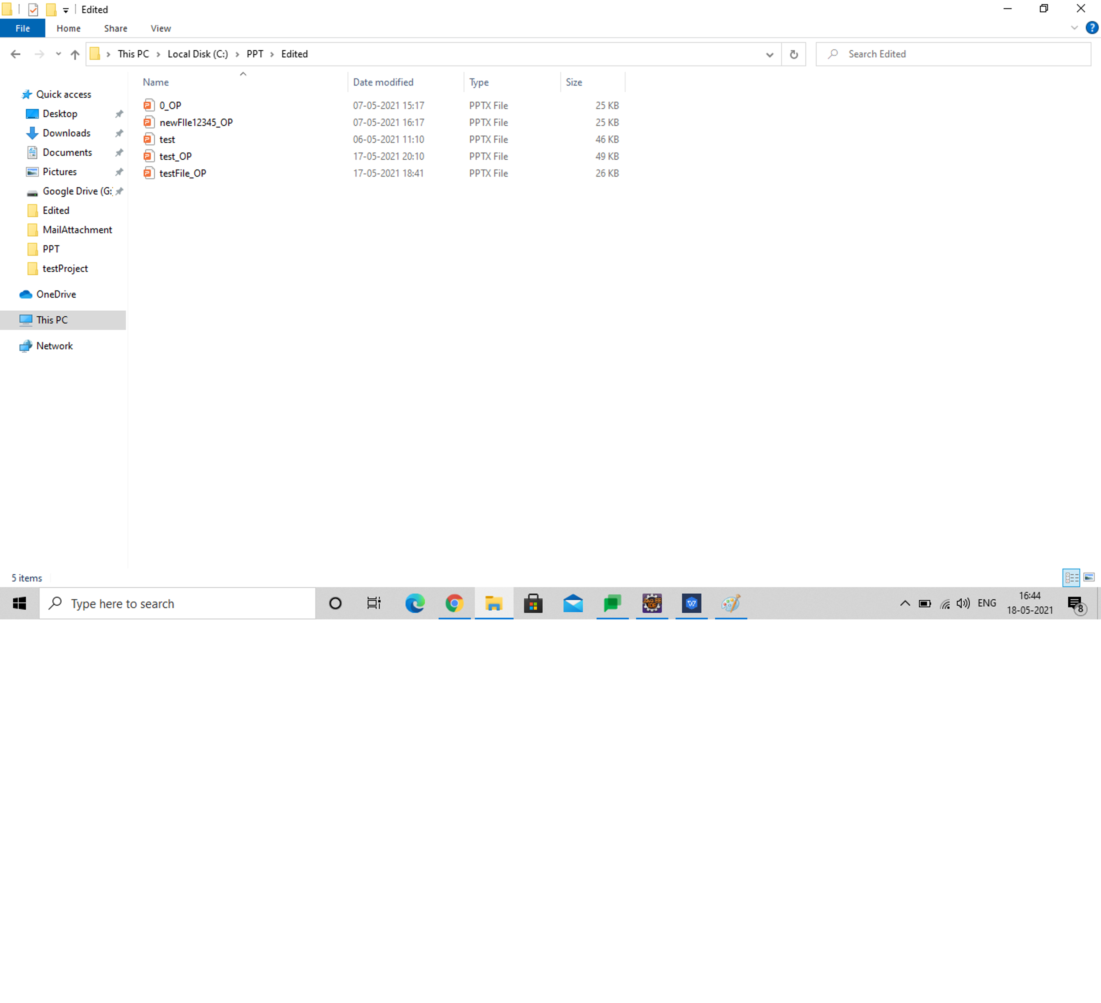 Power point processing Utility screenshot 3