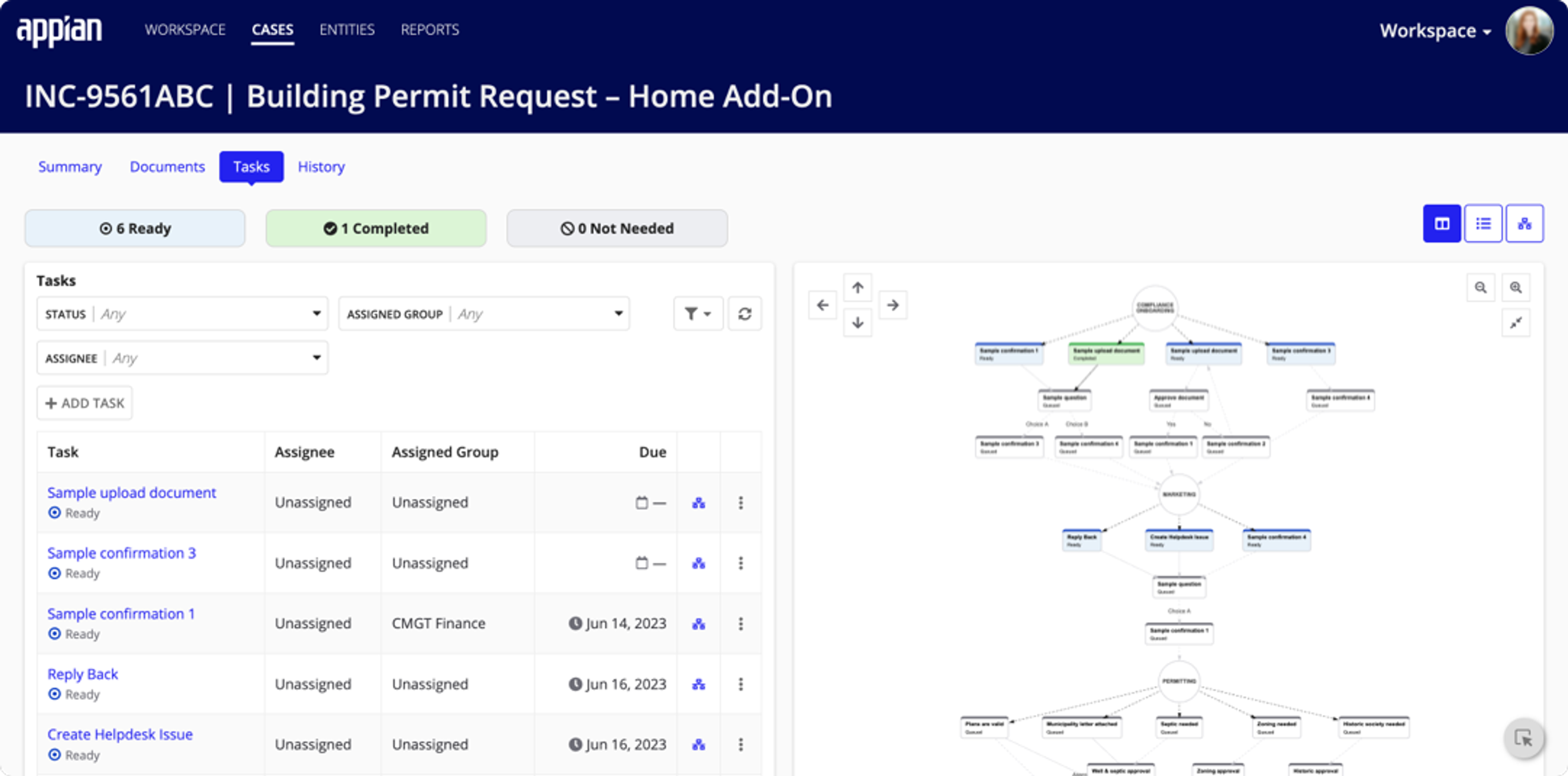 Appian Public Sector Case Management screenshot 1