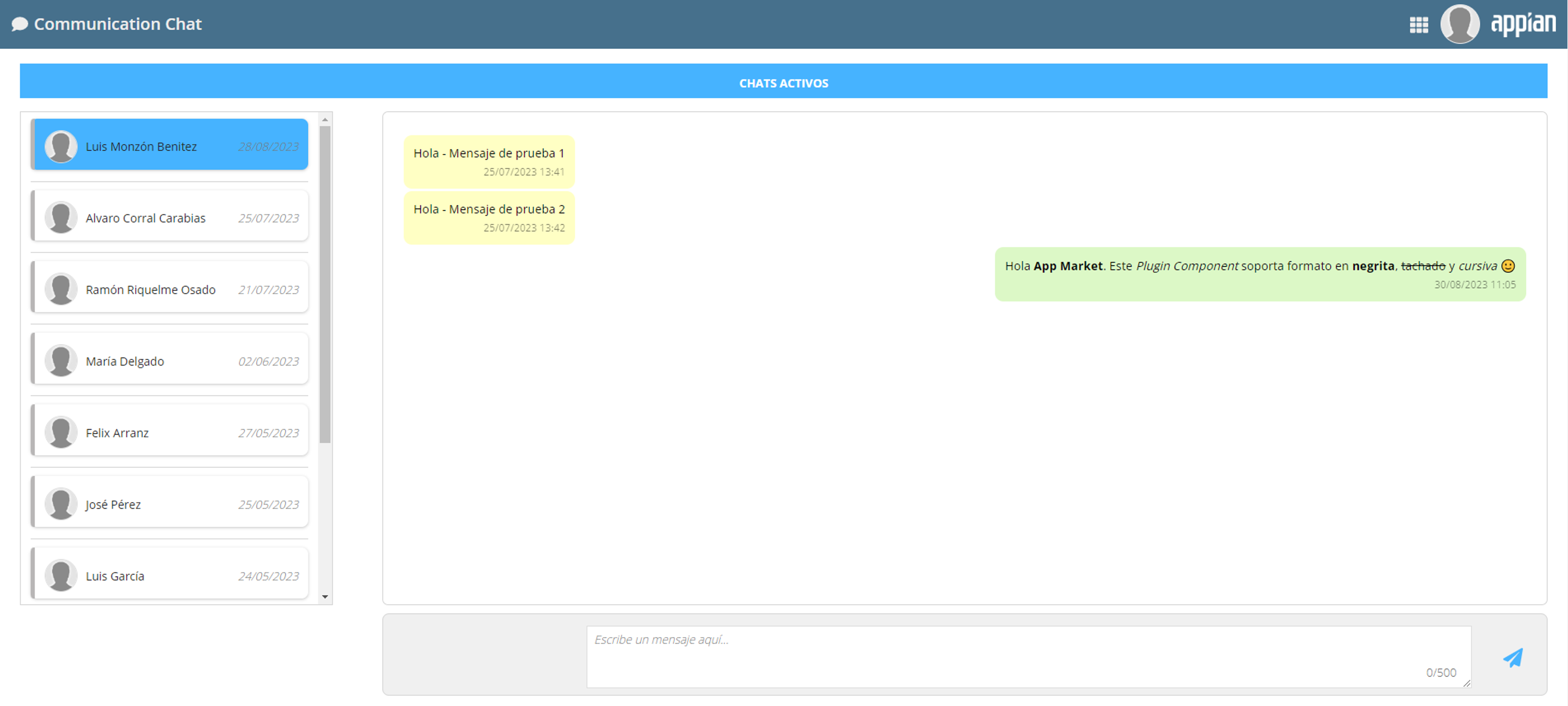 Communication Chat screenshot 5