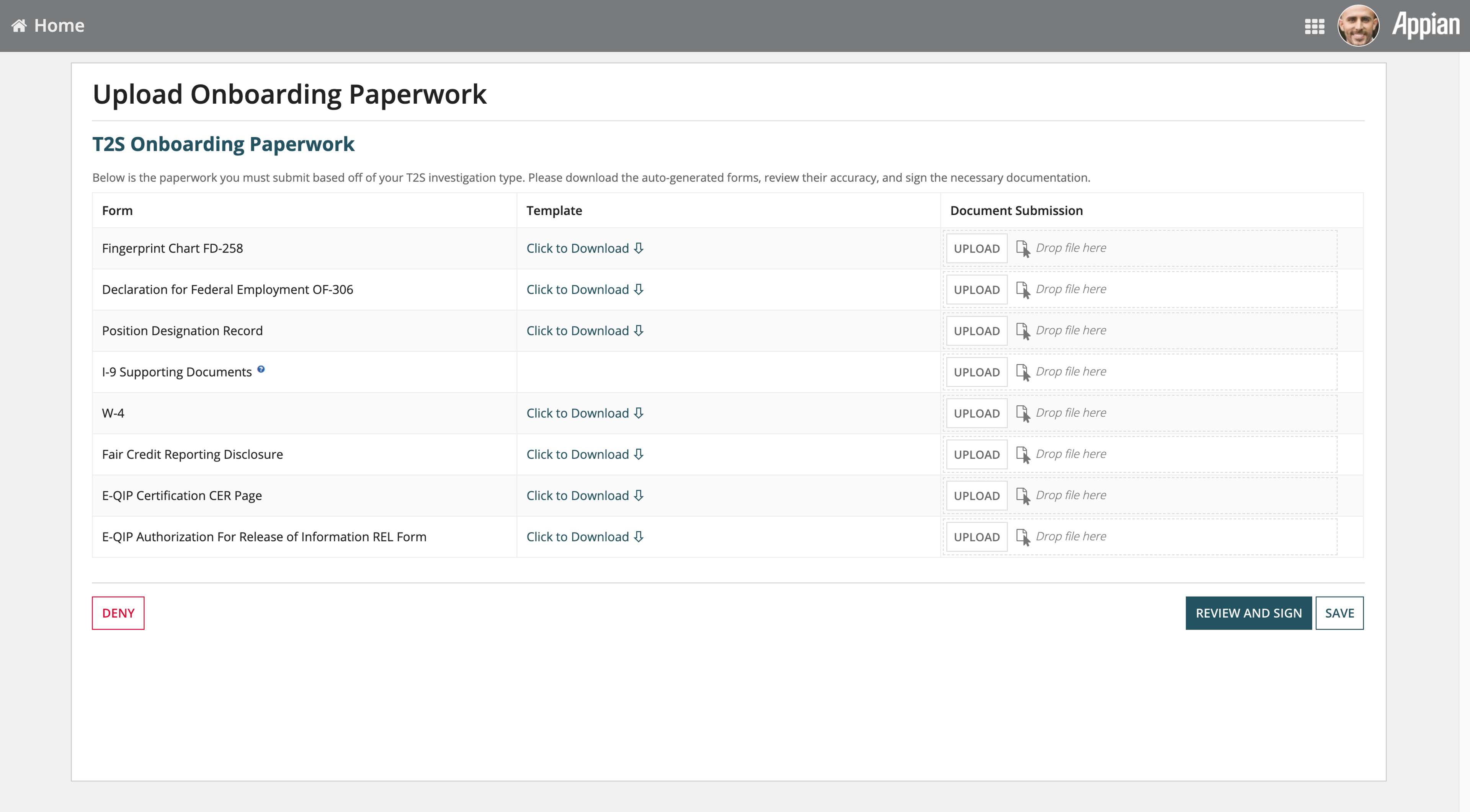 Personnel Security and Onboarding screenshot 8