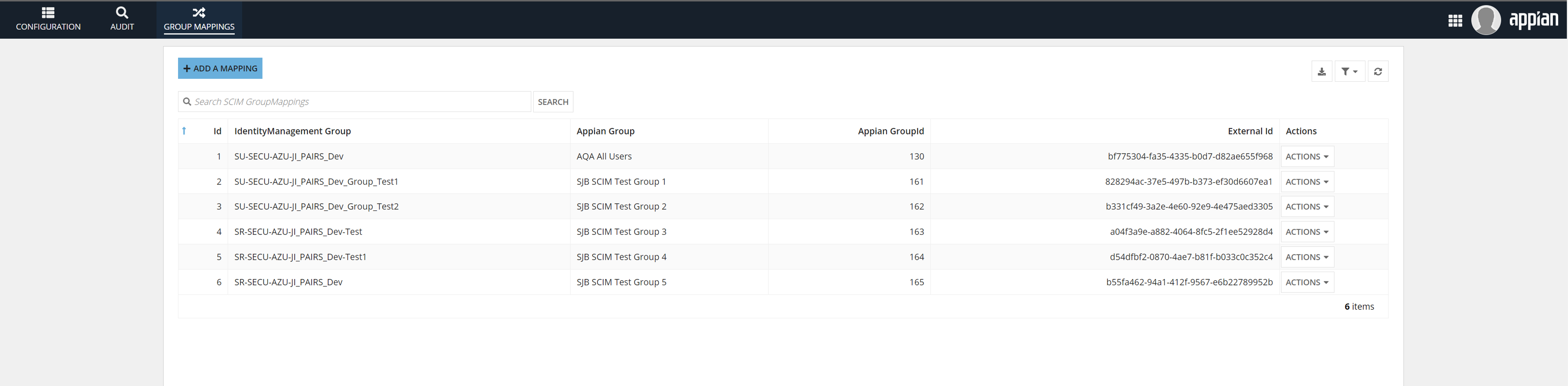 SCIM User Management screenshot 2