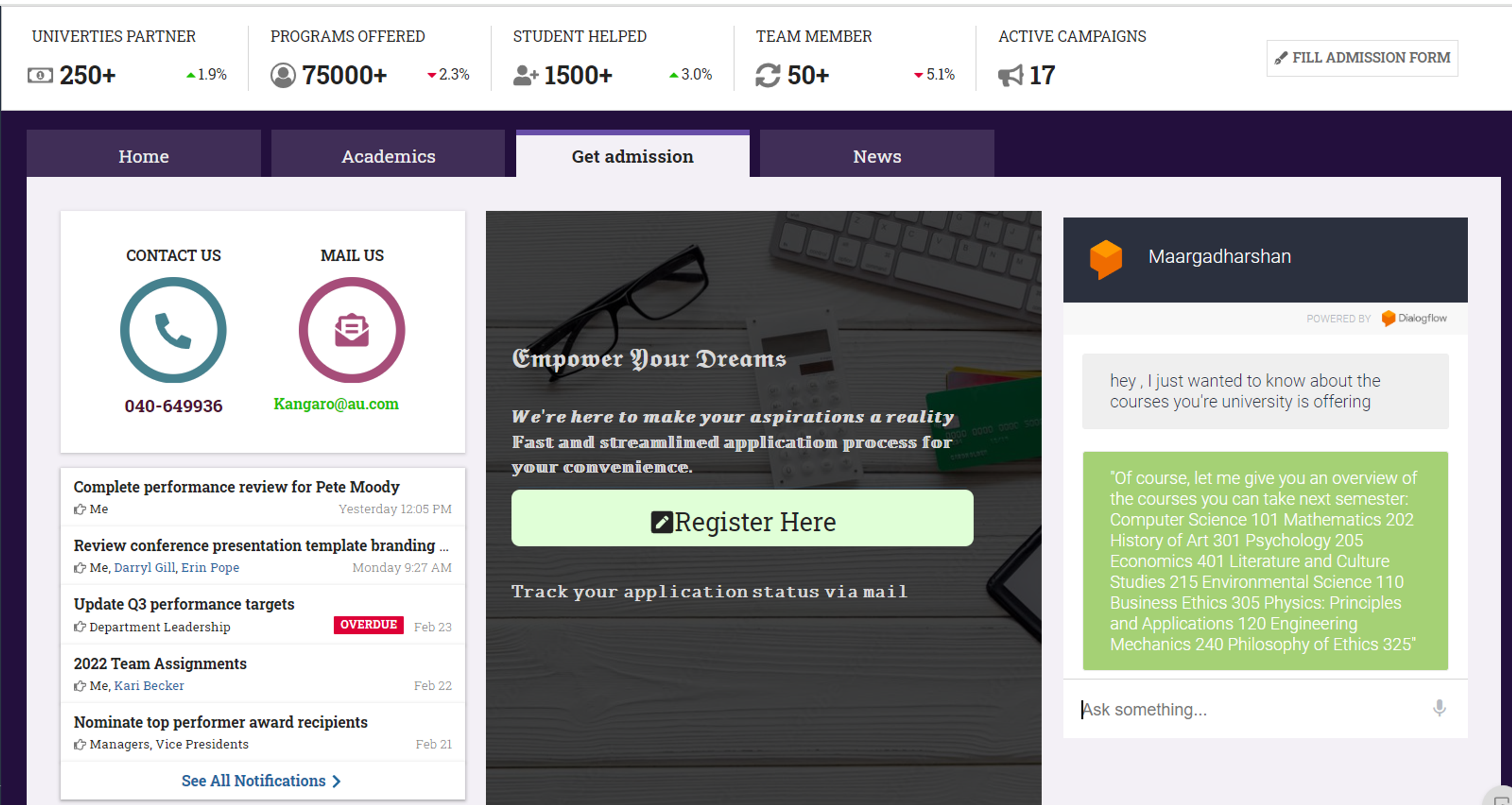 Academia Connect screenshot 2