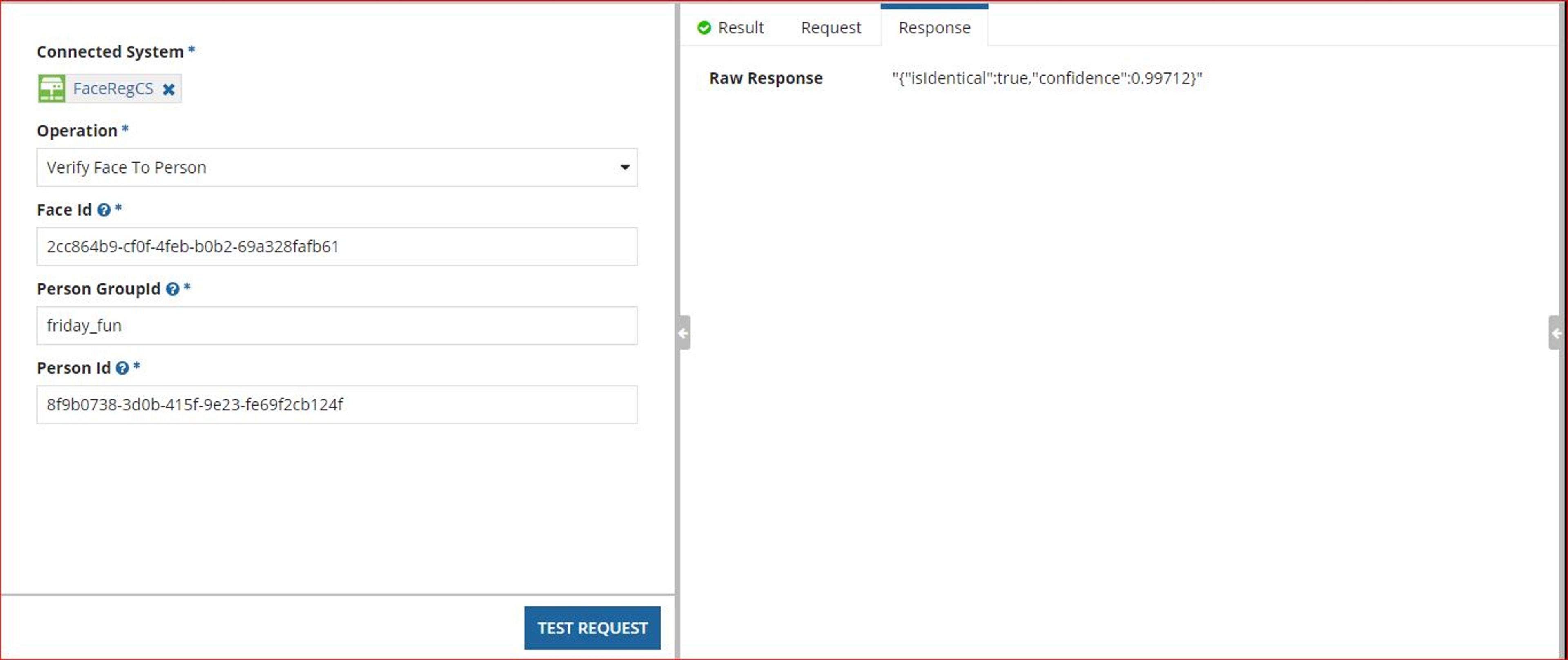 Azure Face Recognition Connected System screenshot 2