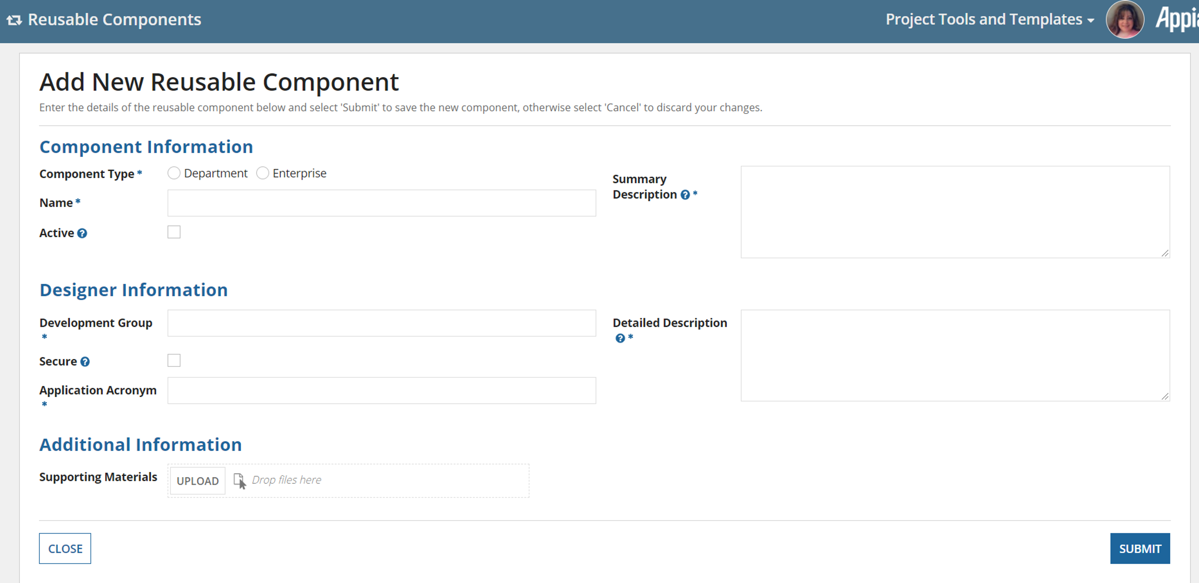 Reusable Application Library screenshot 2