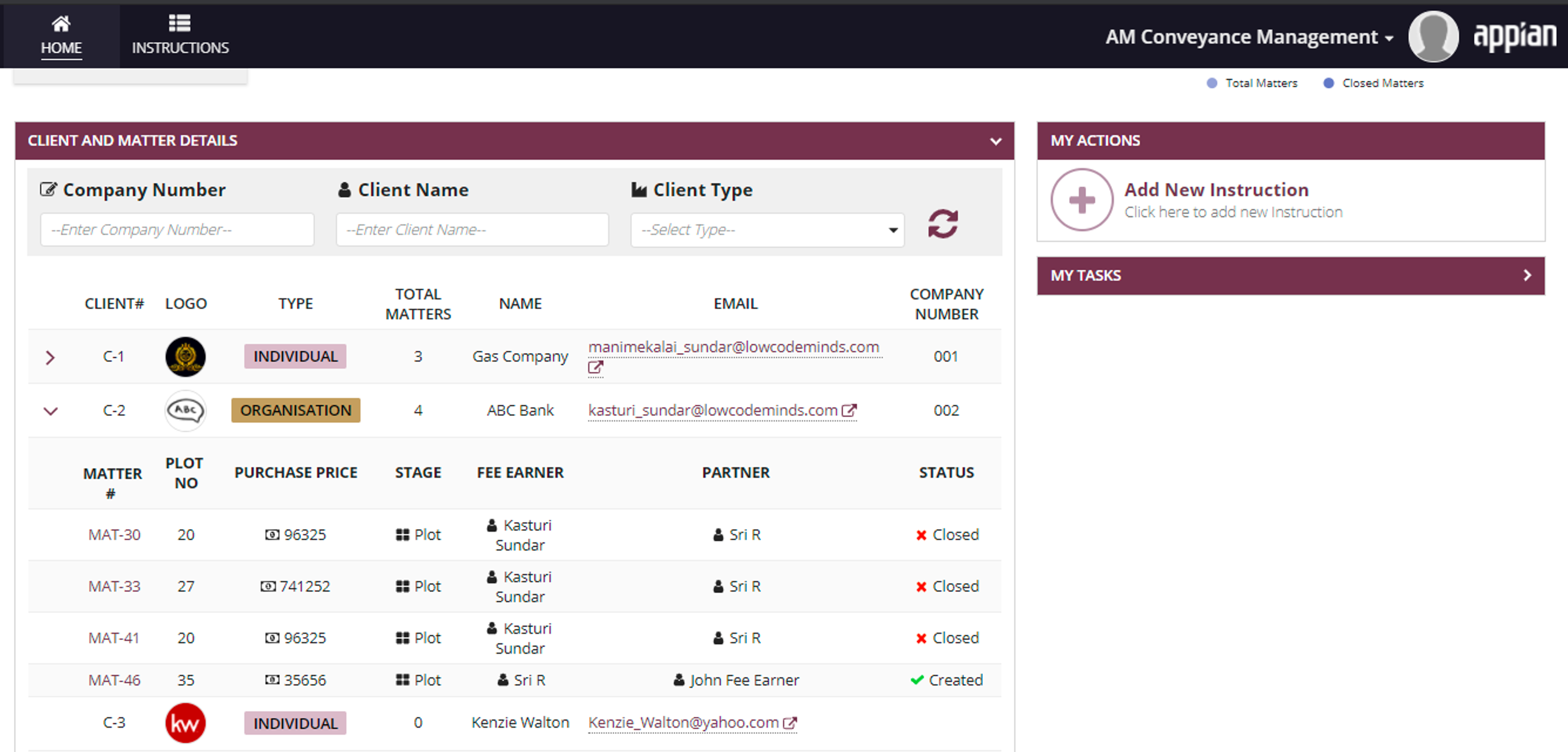 Conveyance Management screenshot 7