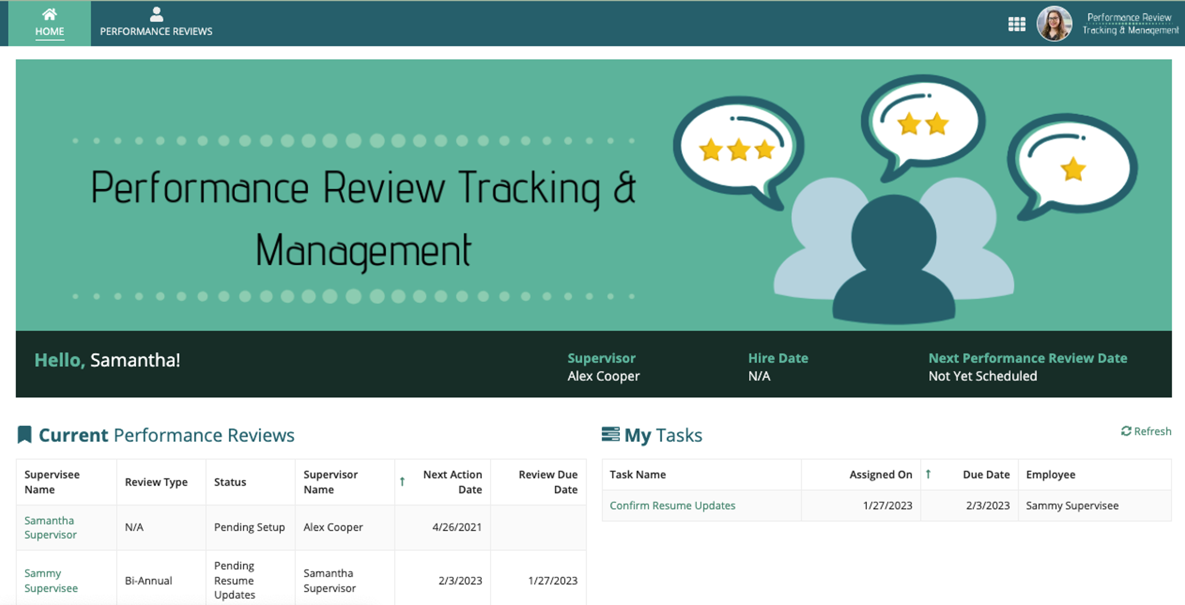 Performance Review Tracking and Management (PRTM) screenshot 6