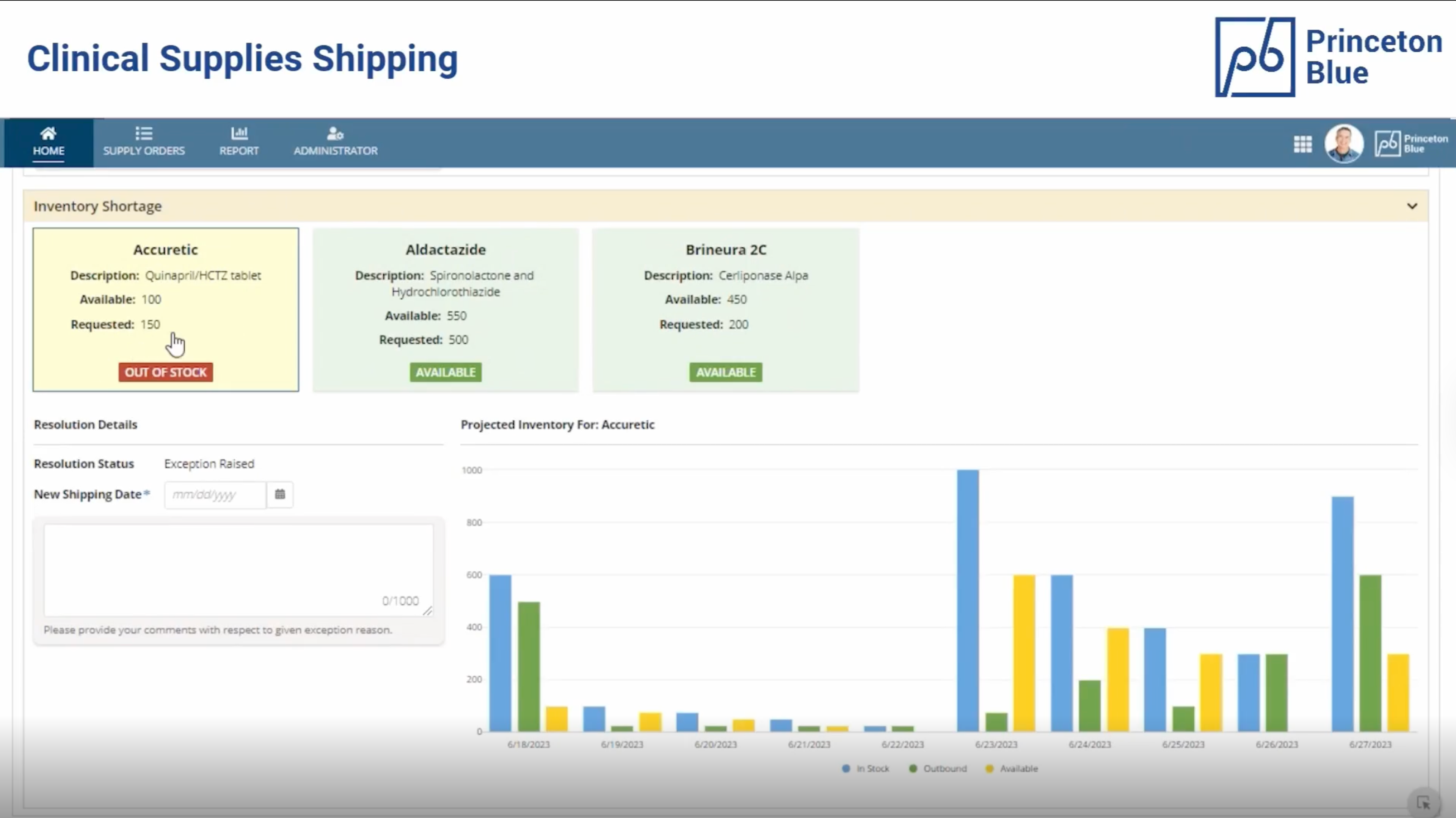 Clinical Supplies Shipping screenshot 8