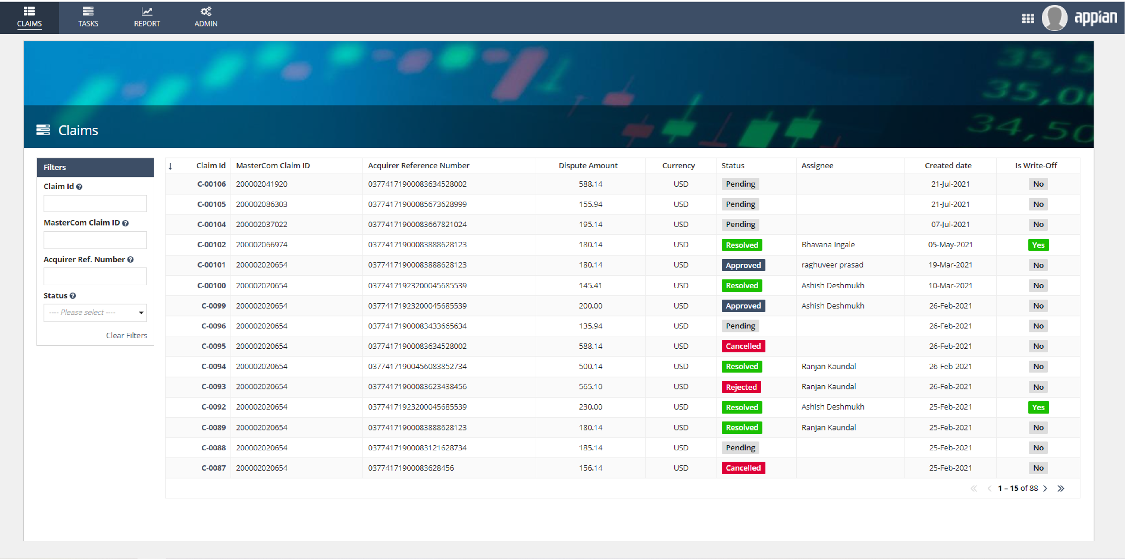 Self Service for Dispute Management (SSDM) screenshot 5