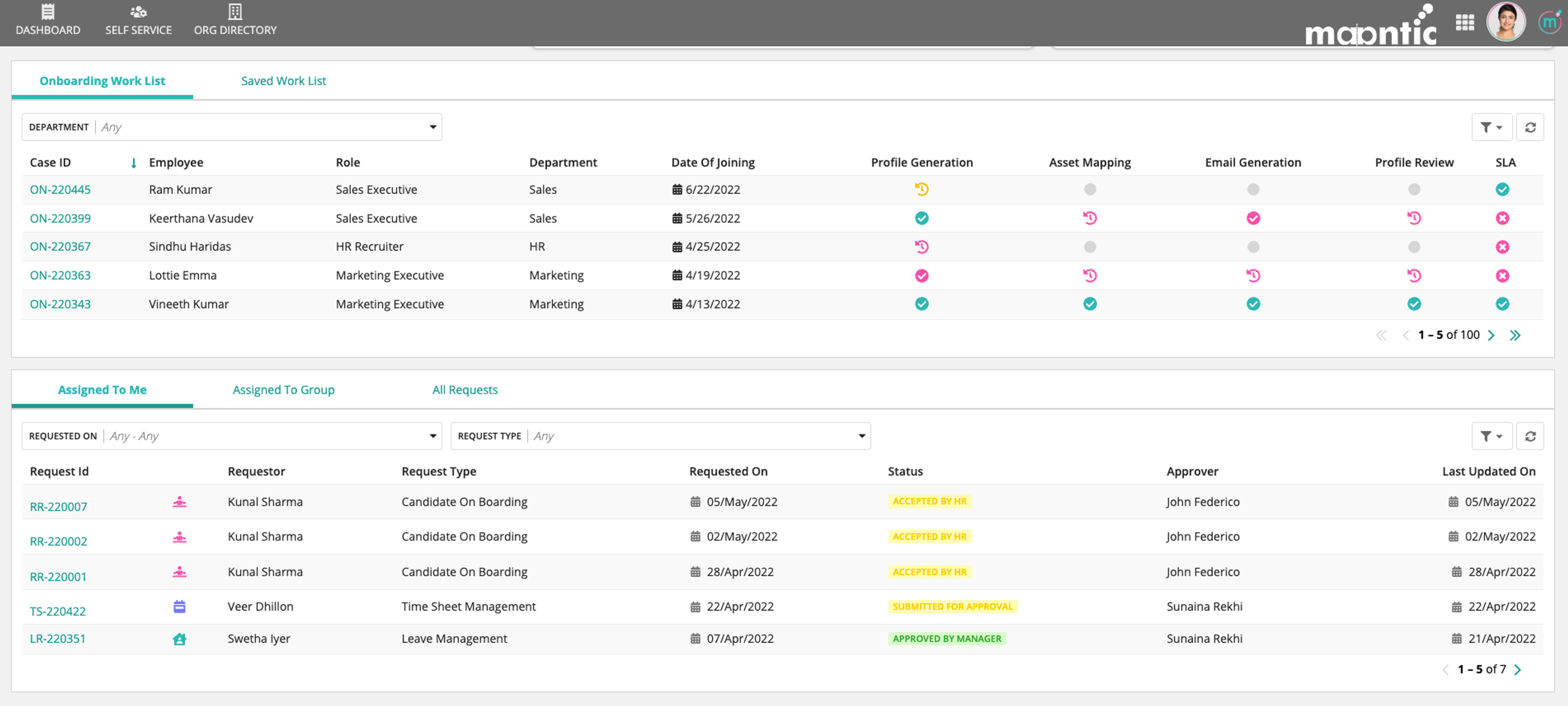 iHRMS - Maantic Human Resource Management Suite  screenshot 7