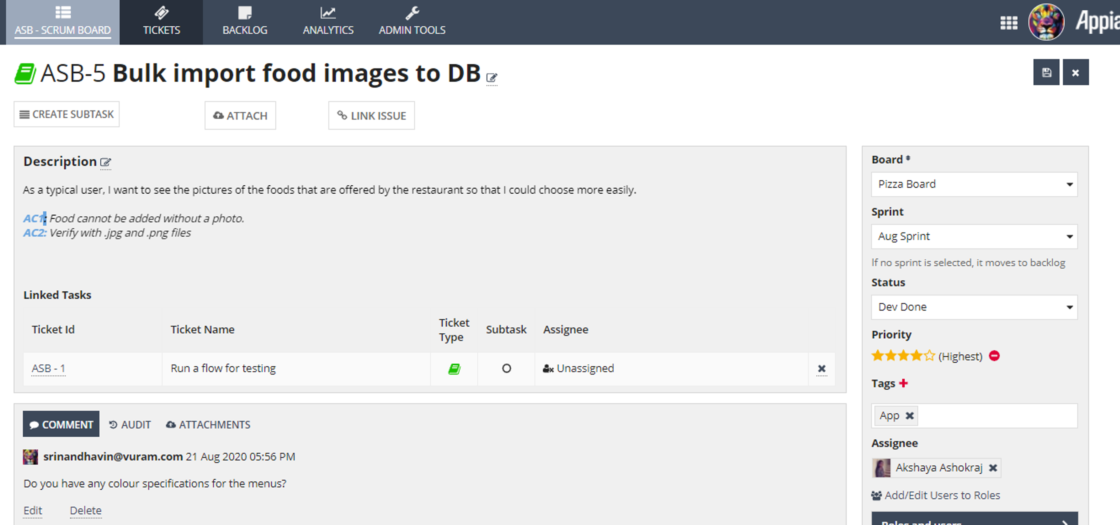 Appian Scrum Board (ASB) - Scooby screenshot 3