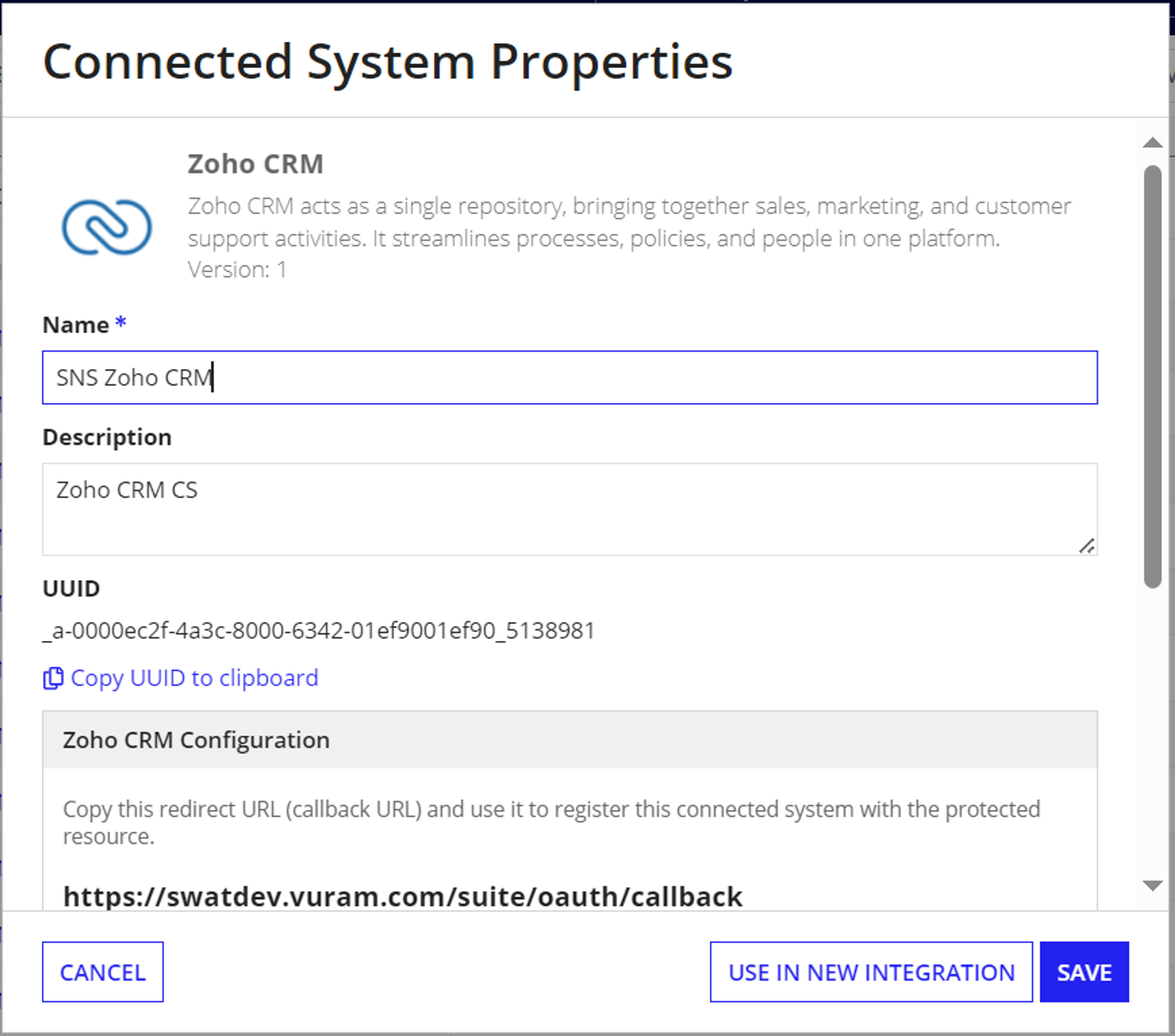 Zoho CRM screenshot 1