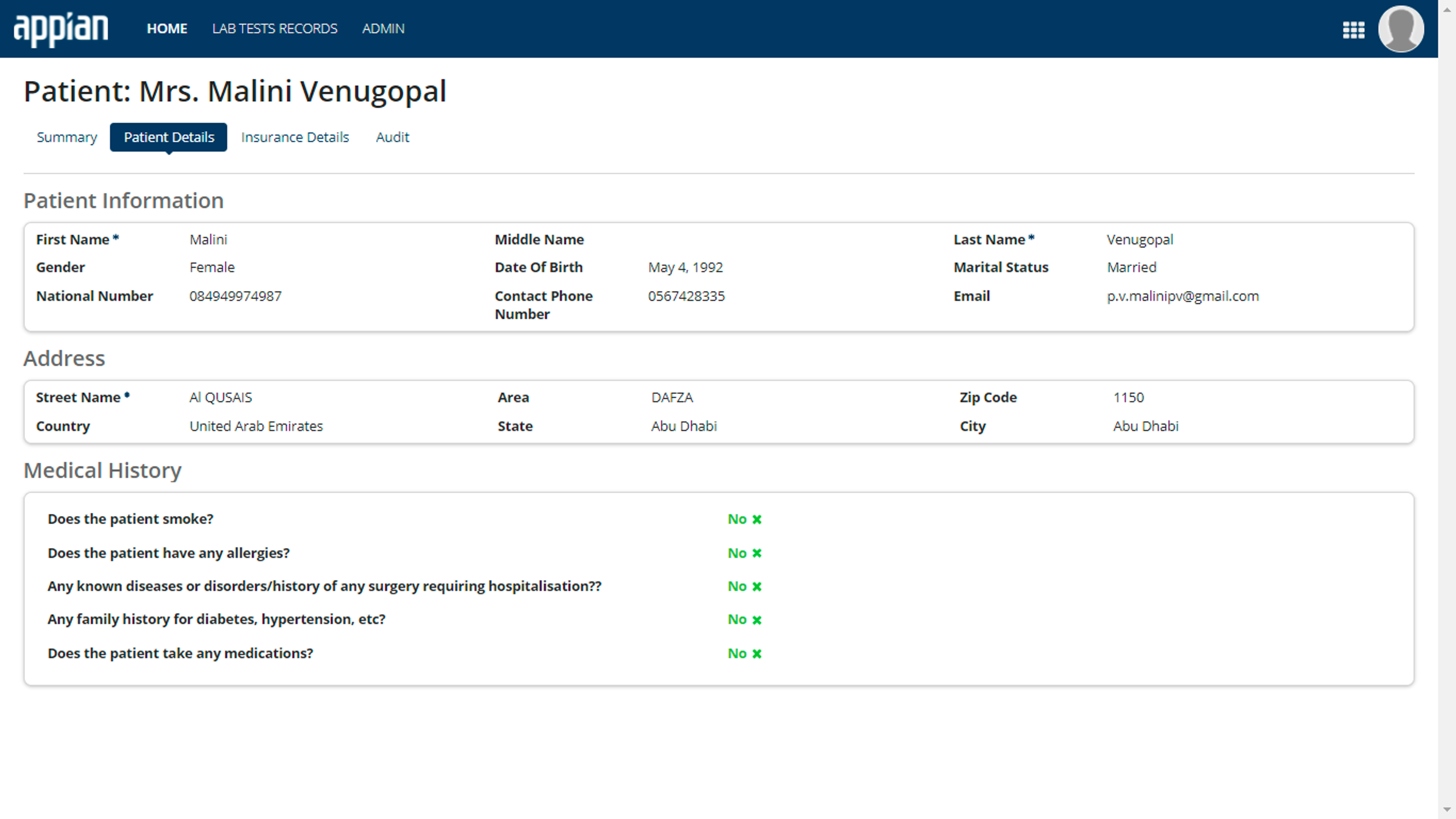Laboratory Information Management System (LIMS) screenshot 5