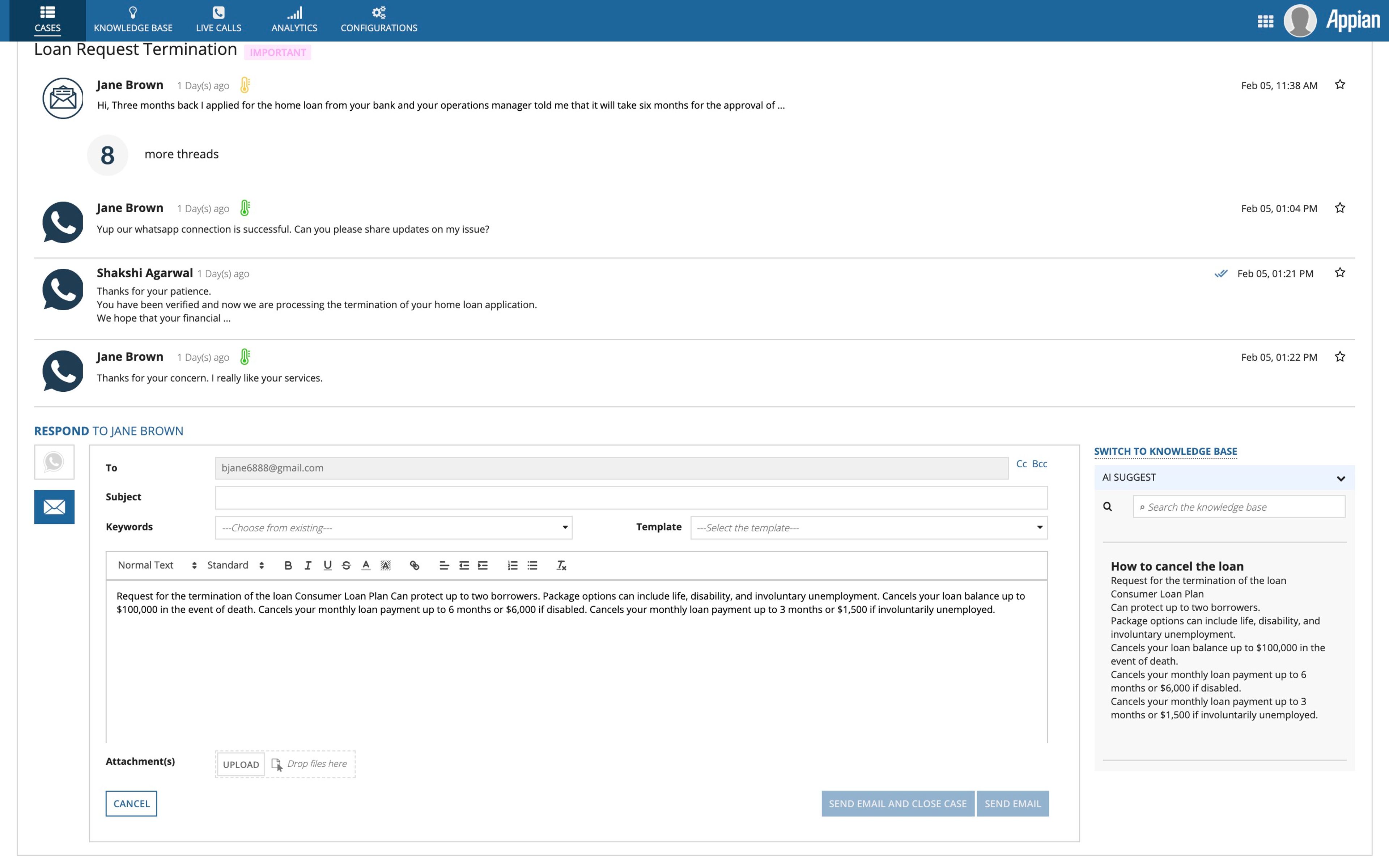 CRM - Customer Service 360 screenshot 2