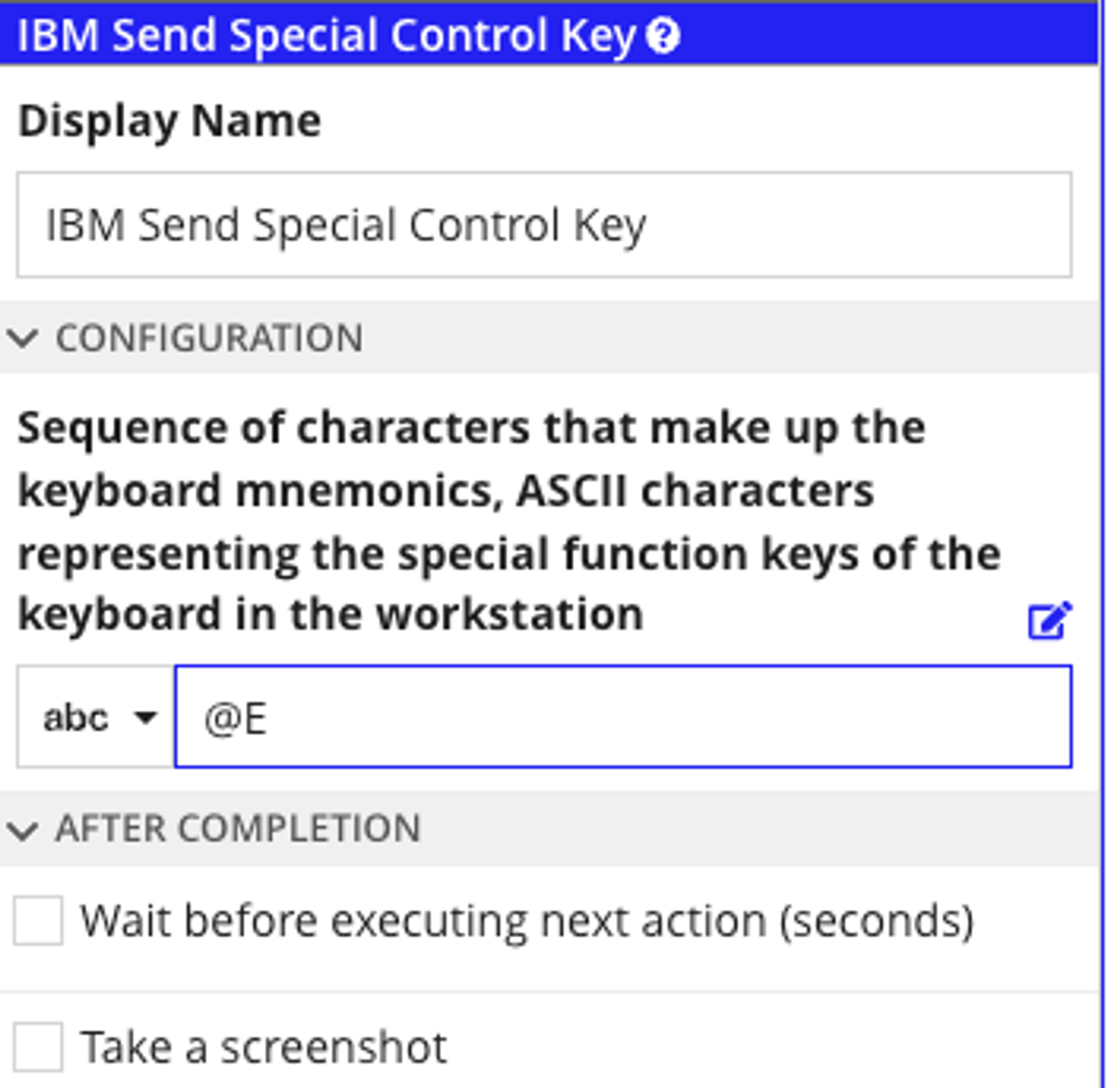 IBM 3270 Workflow Library for Appian RPA screenshot 3