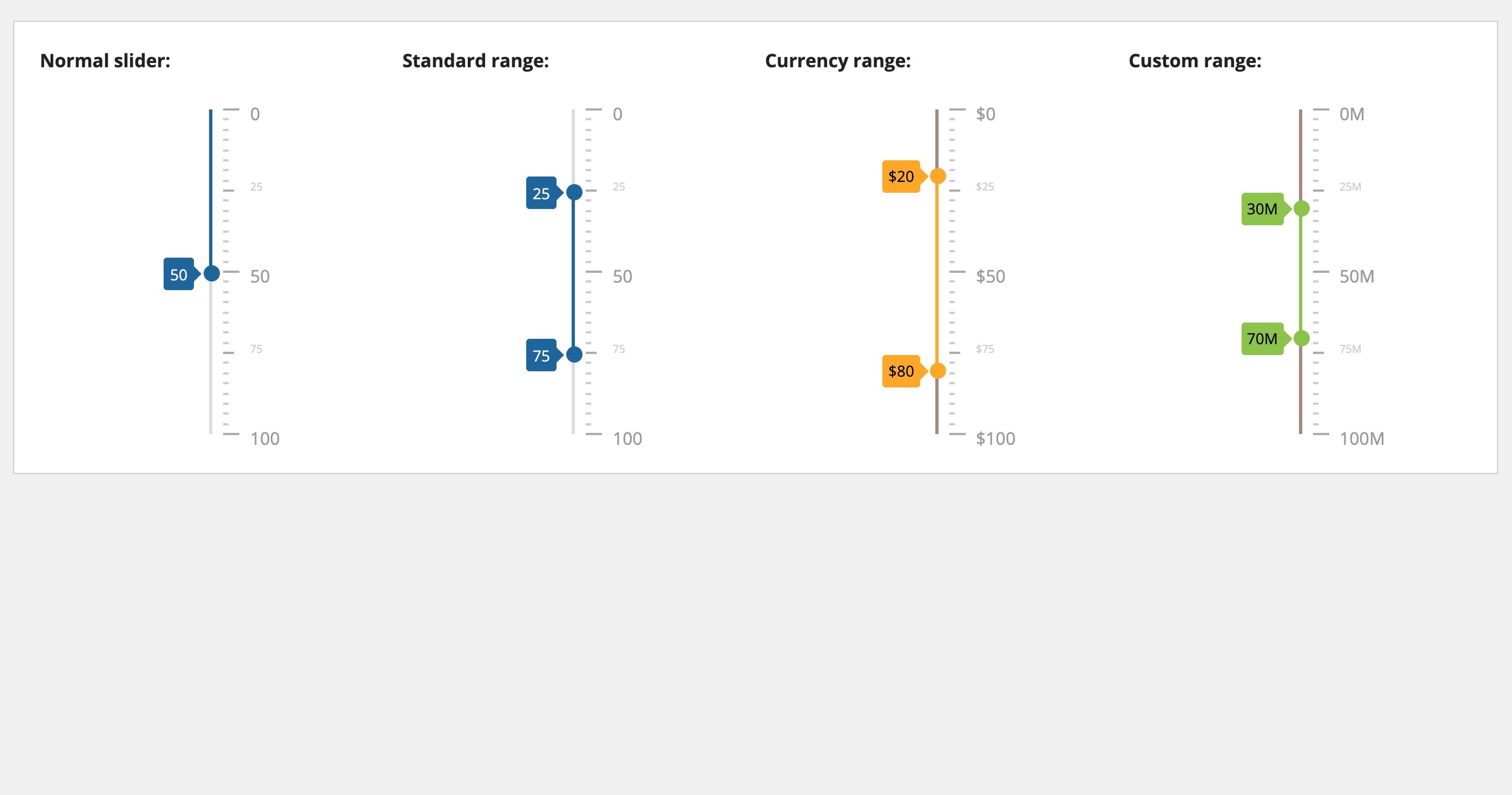 Slider Field Component screenshot 3