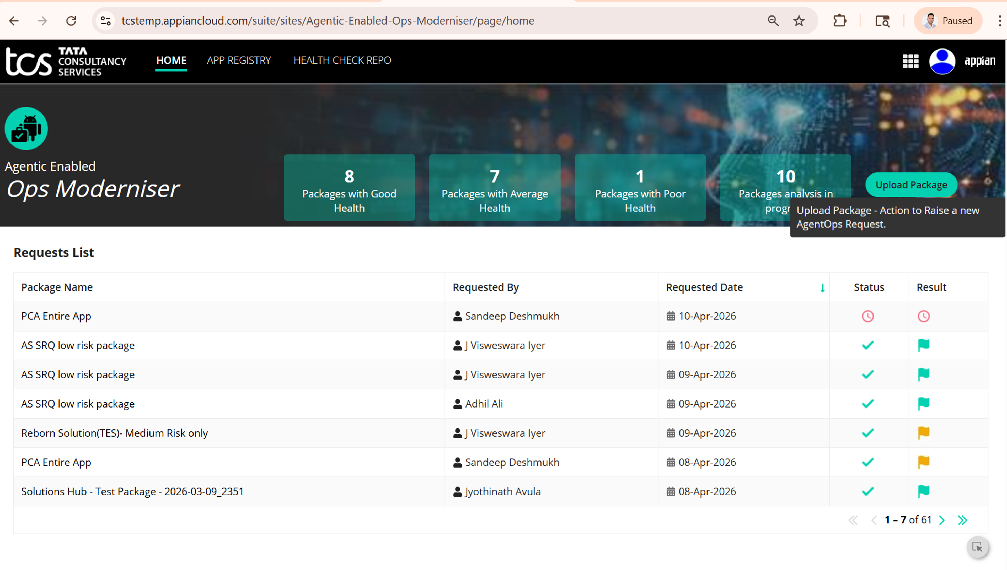 Agentic Enabled Ops Moderniser screenshot 1