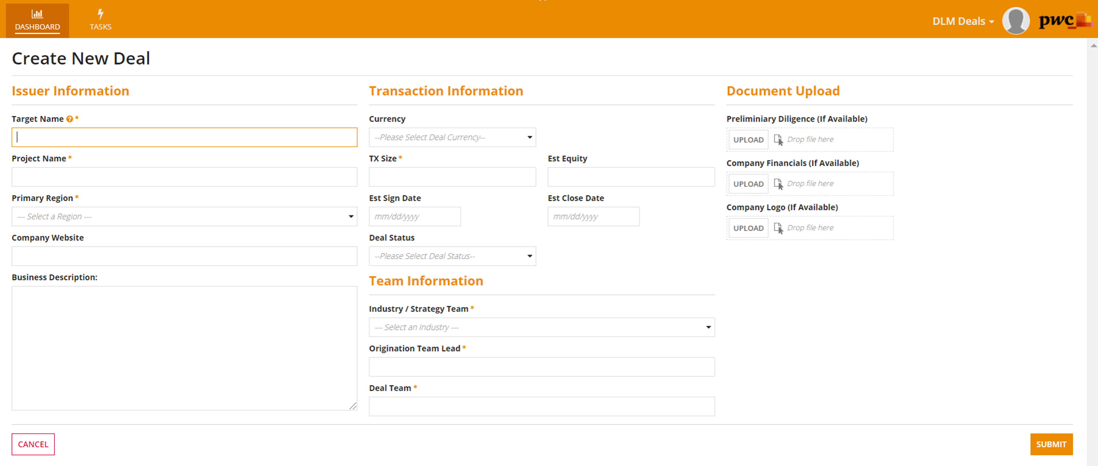 Deal Settlement screenshot 2