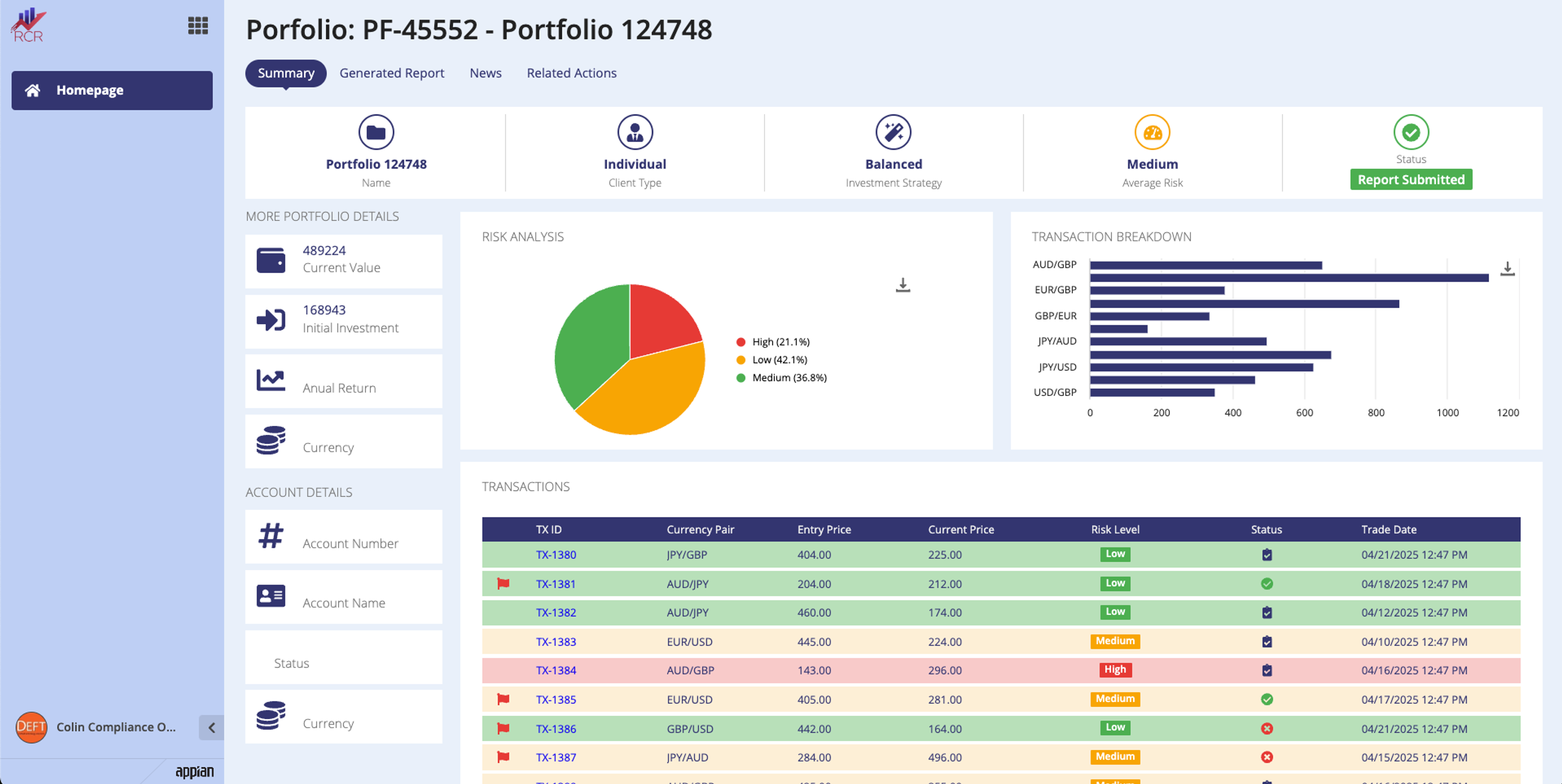 Regulatory Compliance and Reporting screenshot 3