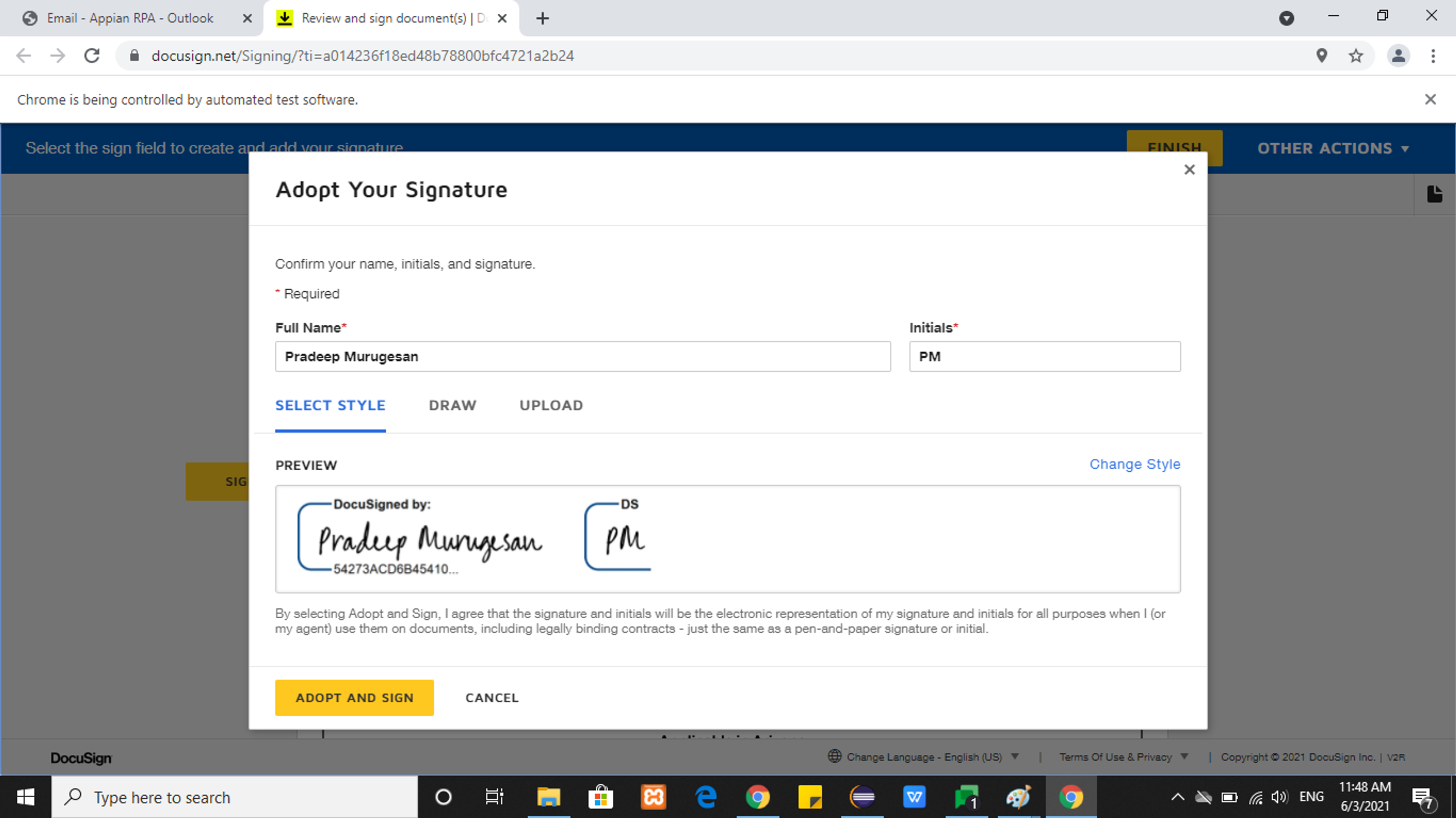 DocuSign Utility screenshot 3