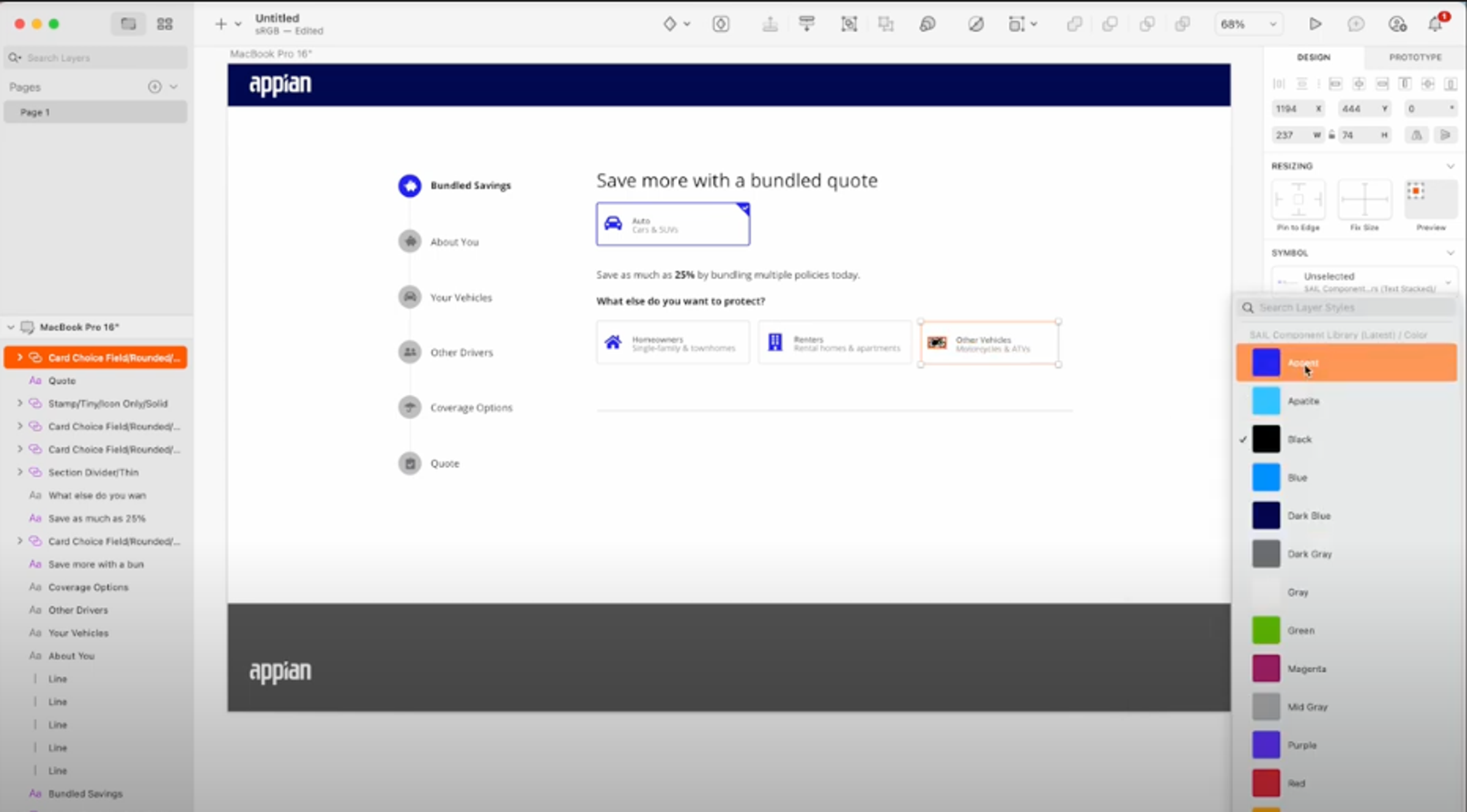 Sketch Appian Library screenshot 3