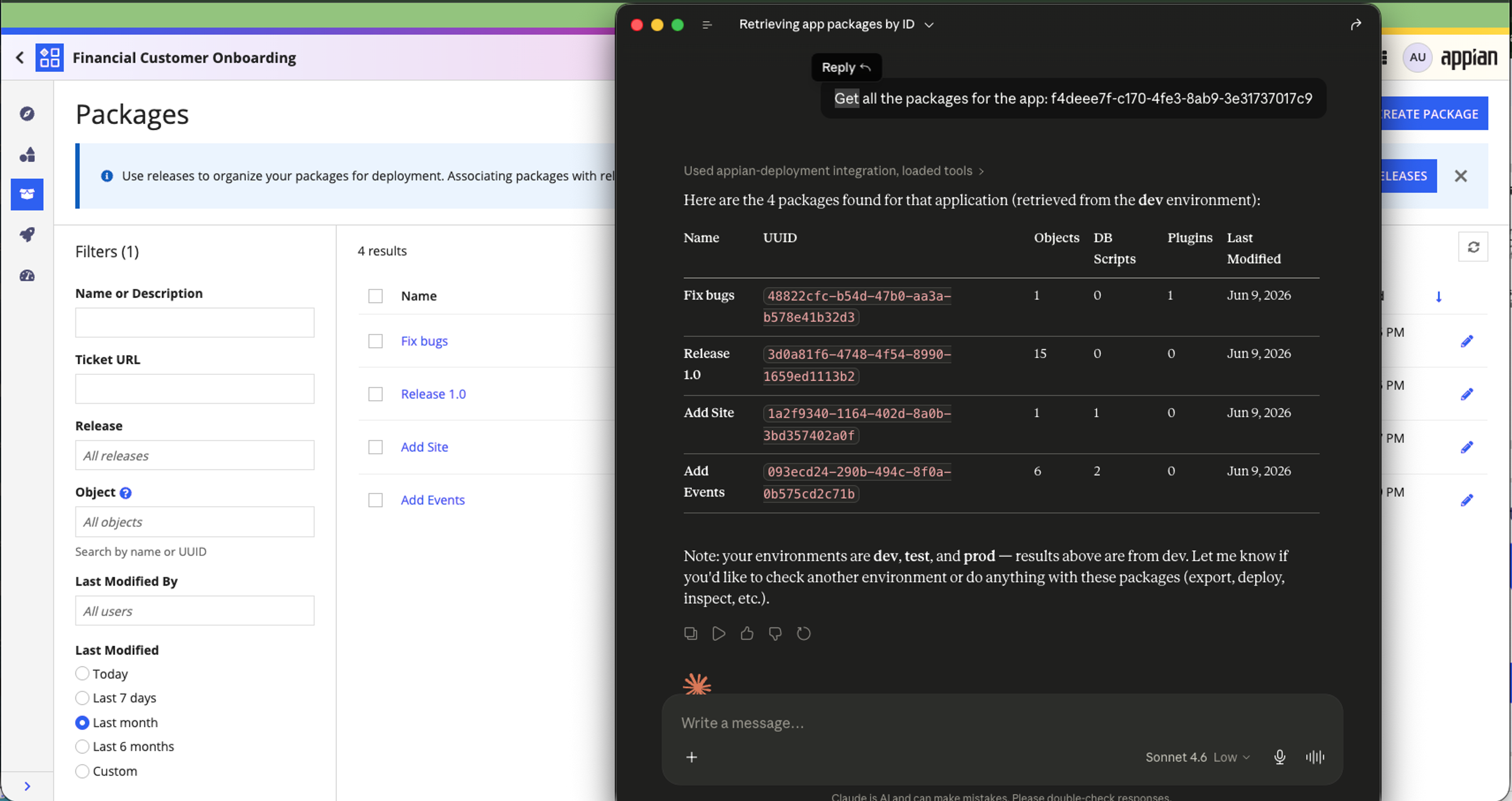 Appian Deployment MCP screenshot 1