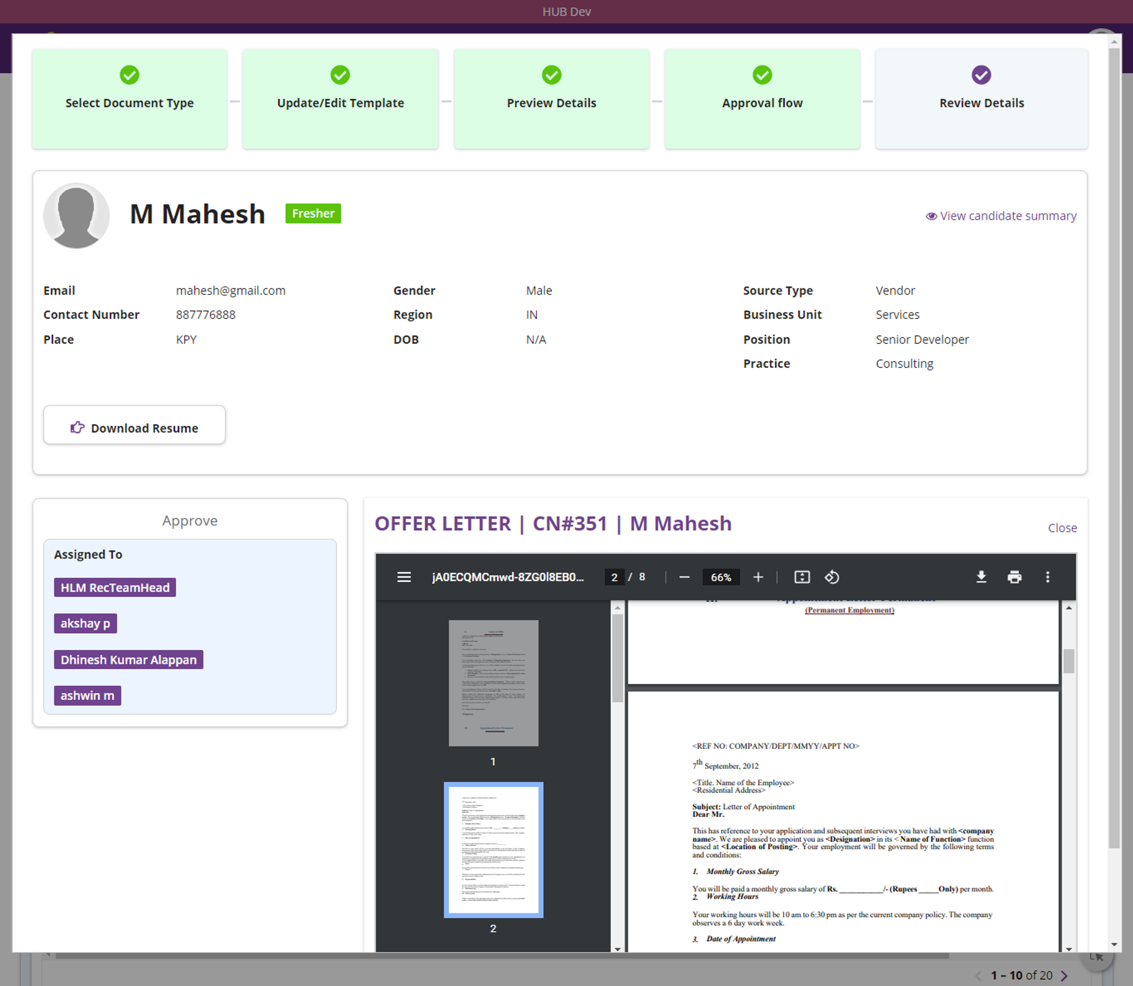 TalentHall screenshot 3
