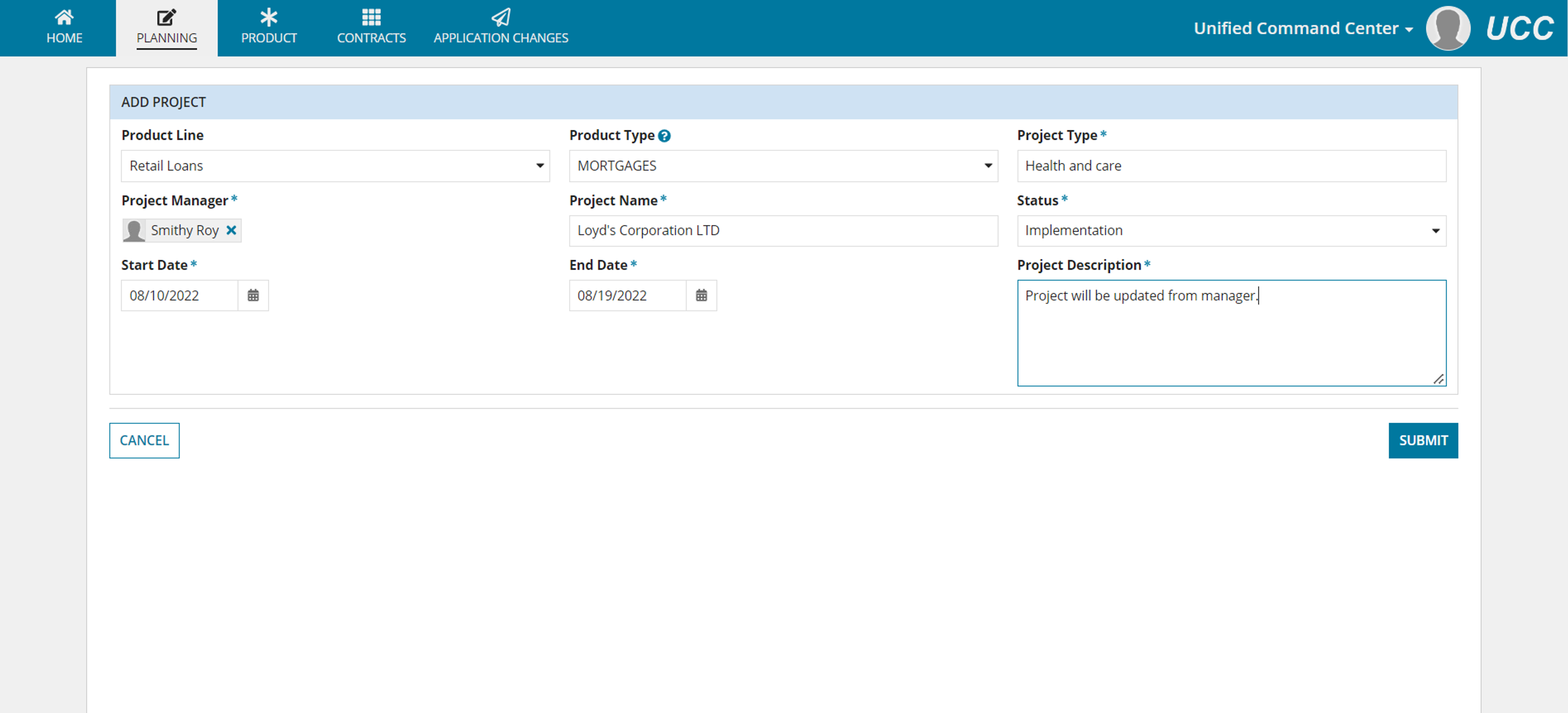 Unified command center screenshot 10