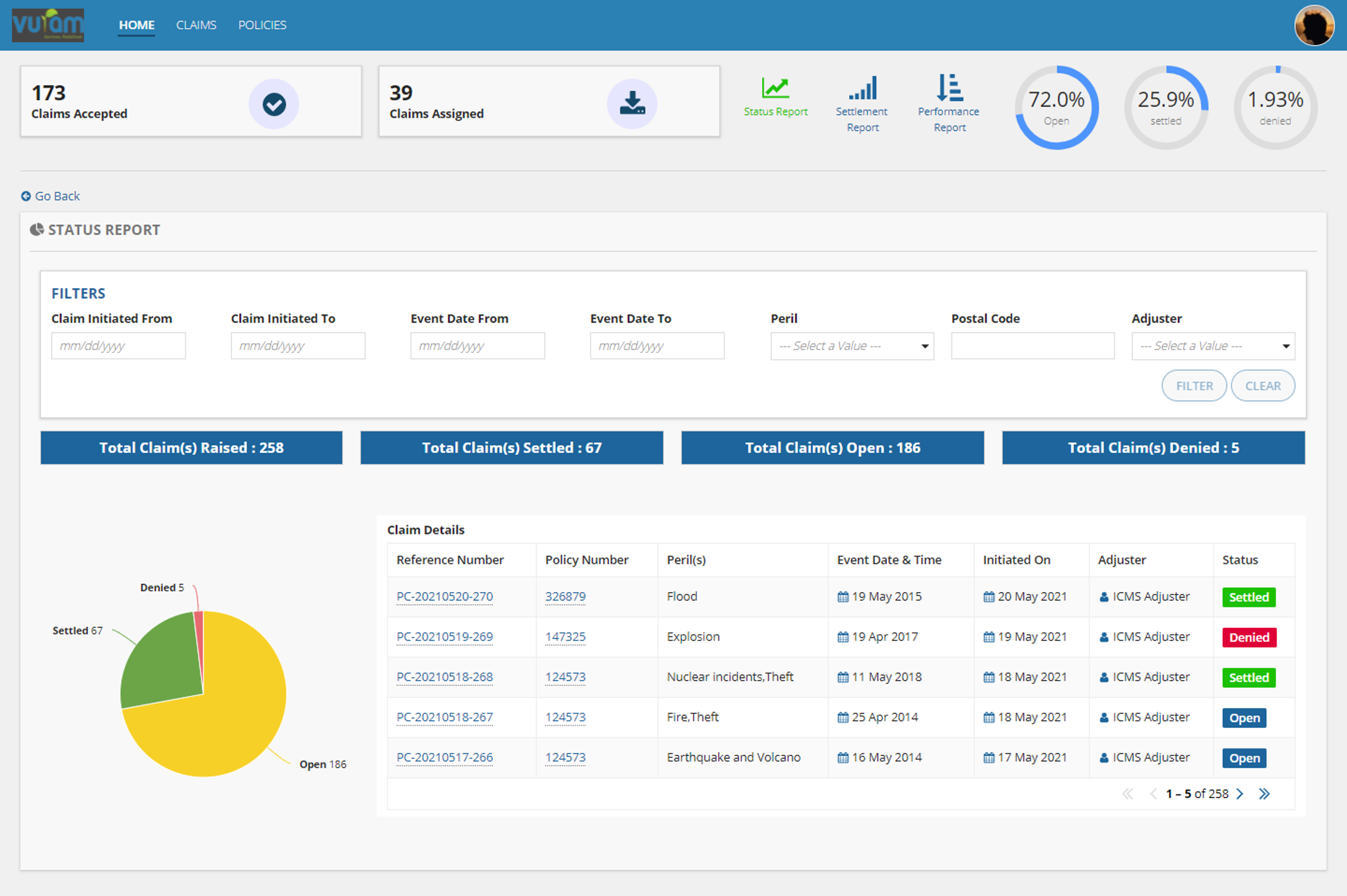 Rapid Claims screenshot 2