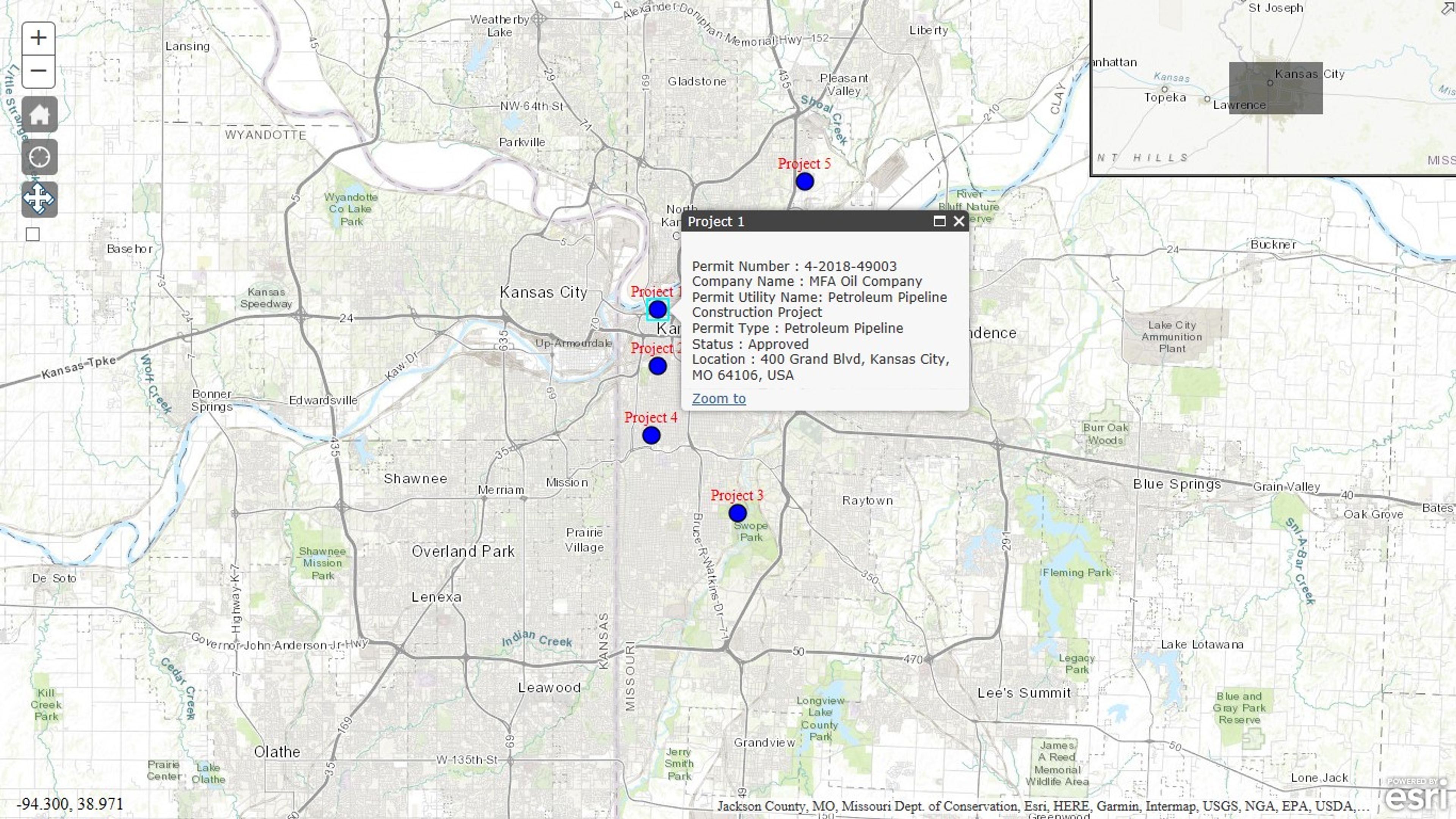 Permitting and Right Of Way System screenshot 2