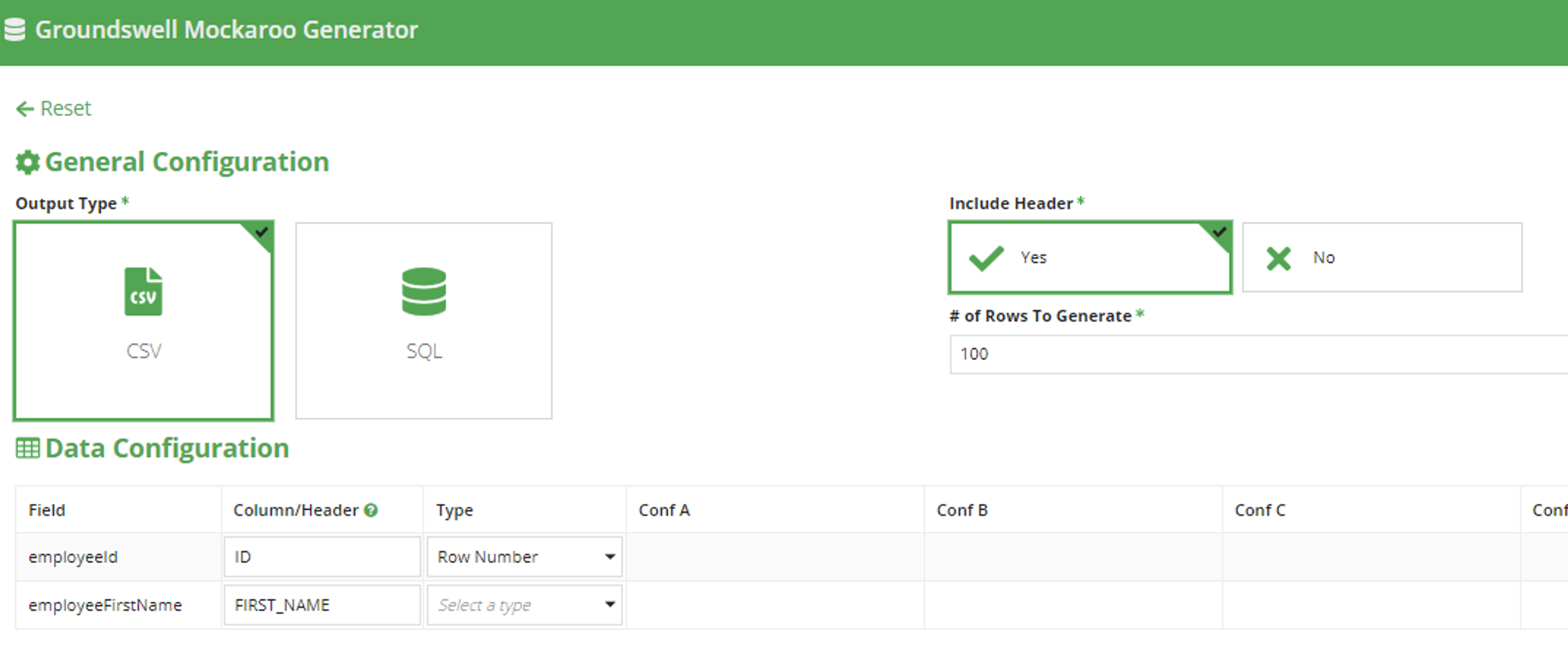 Groundswell Mockaroo Utility screenshot 2