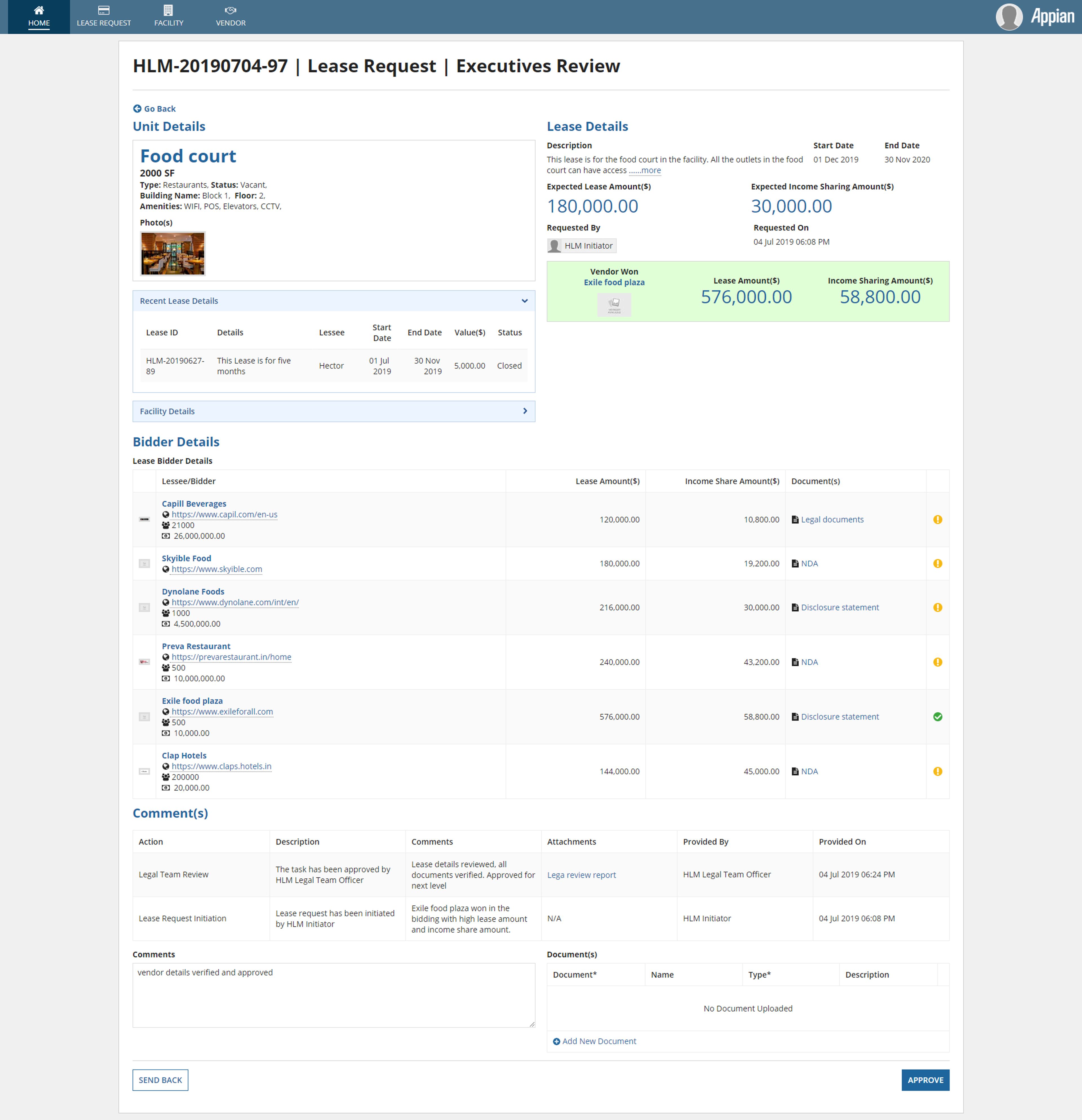 Hospital Lease Management screenshot 4