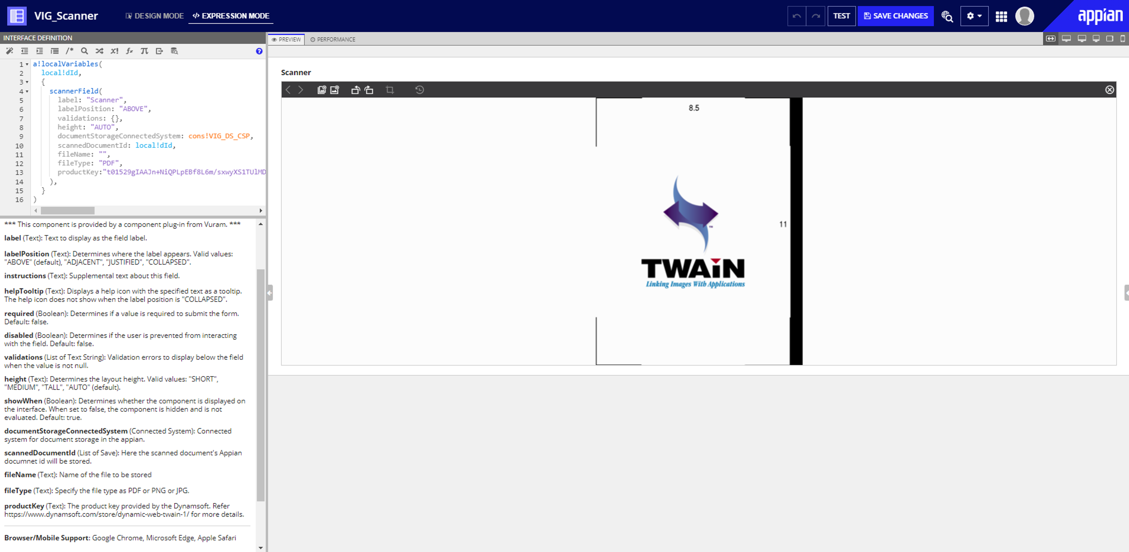 Scanner Component ( For devices with Twain Driver support) screenshot 3