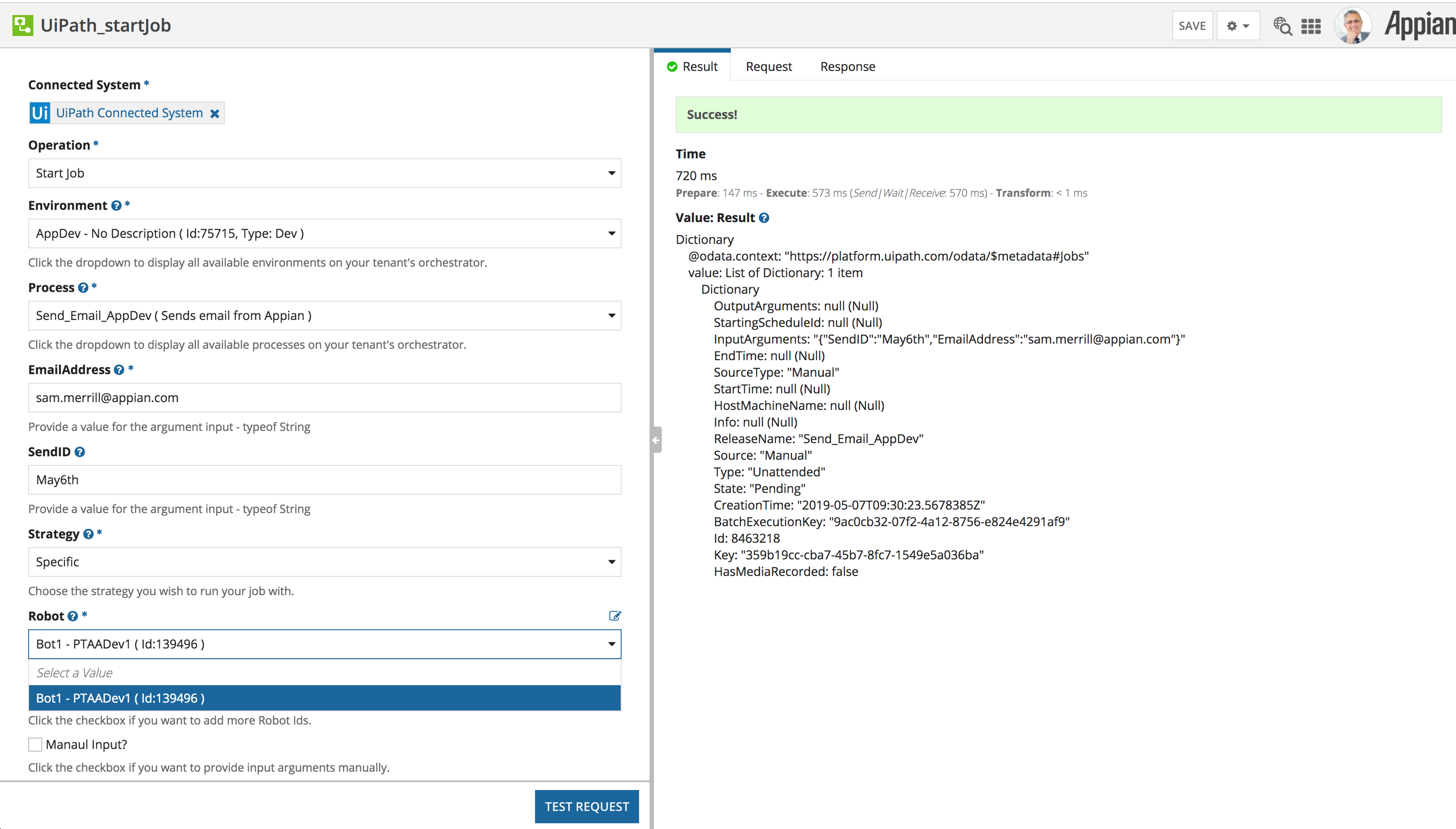 UiPath screenshot 2