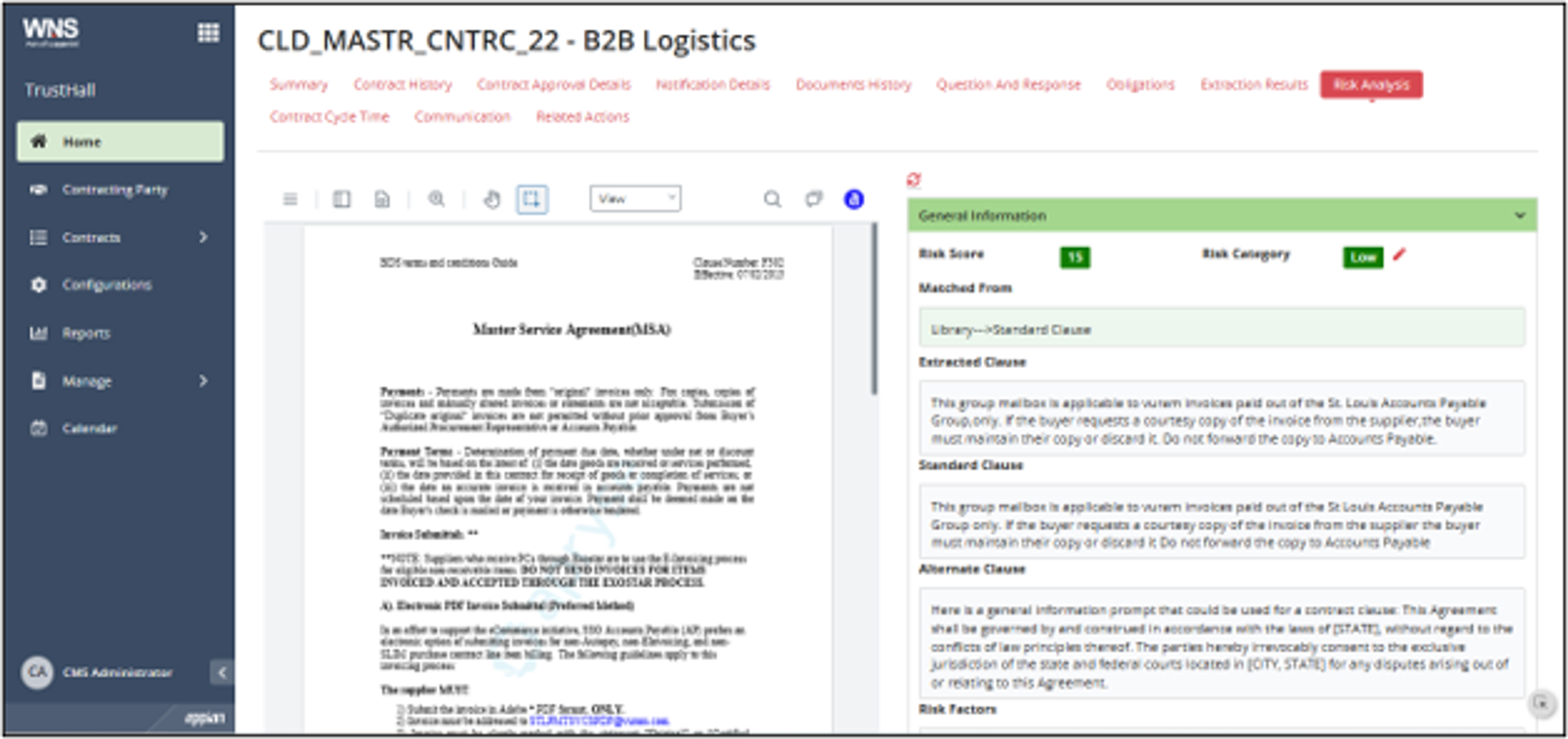 TrustHall - Contract Management System screenshot 6