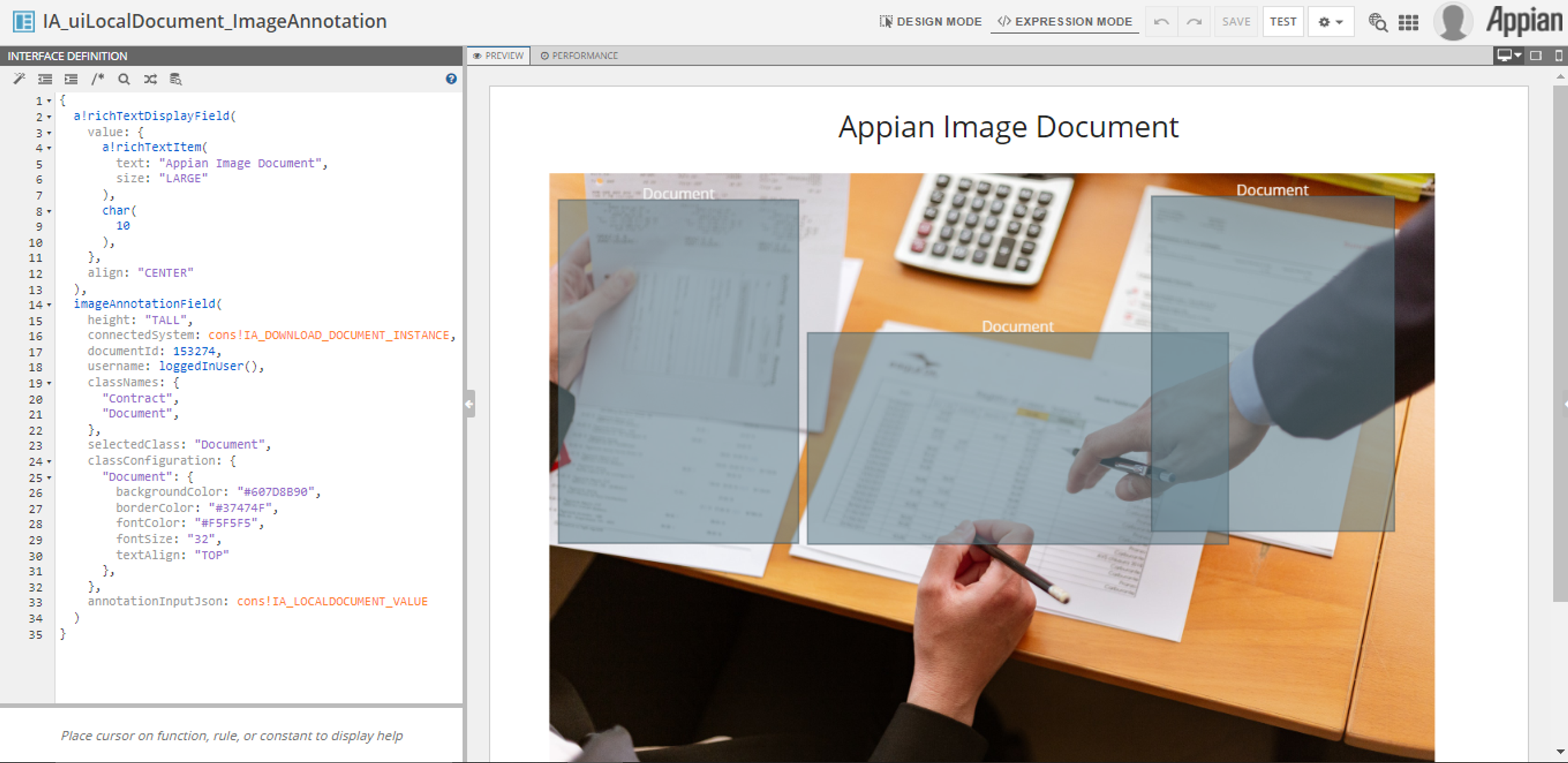 Image Annotation Component screenshot 1