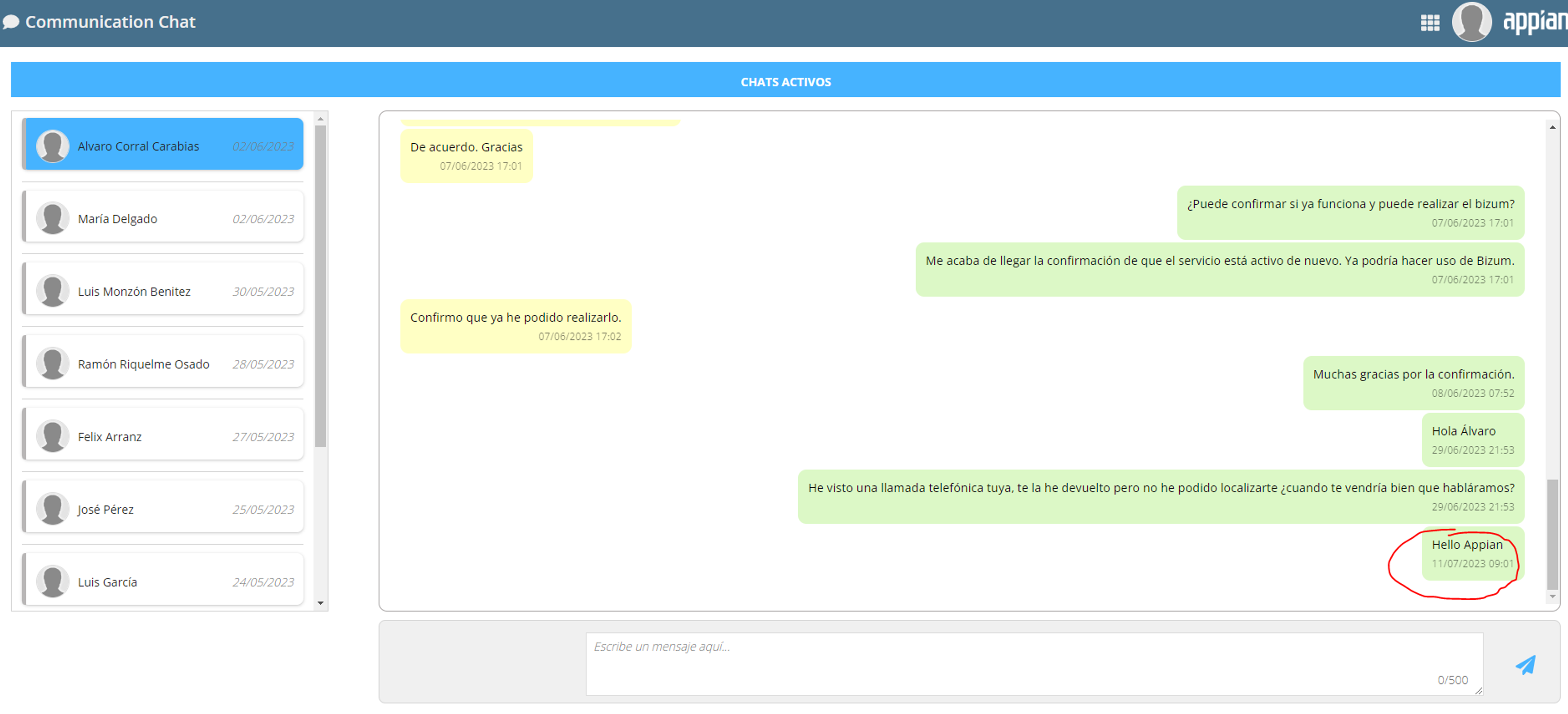 Communication Chat screenshot 4