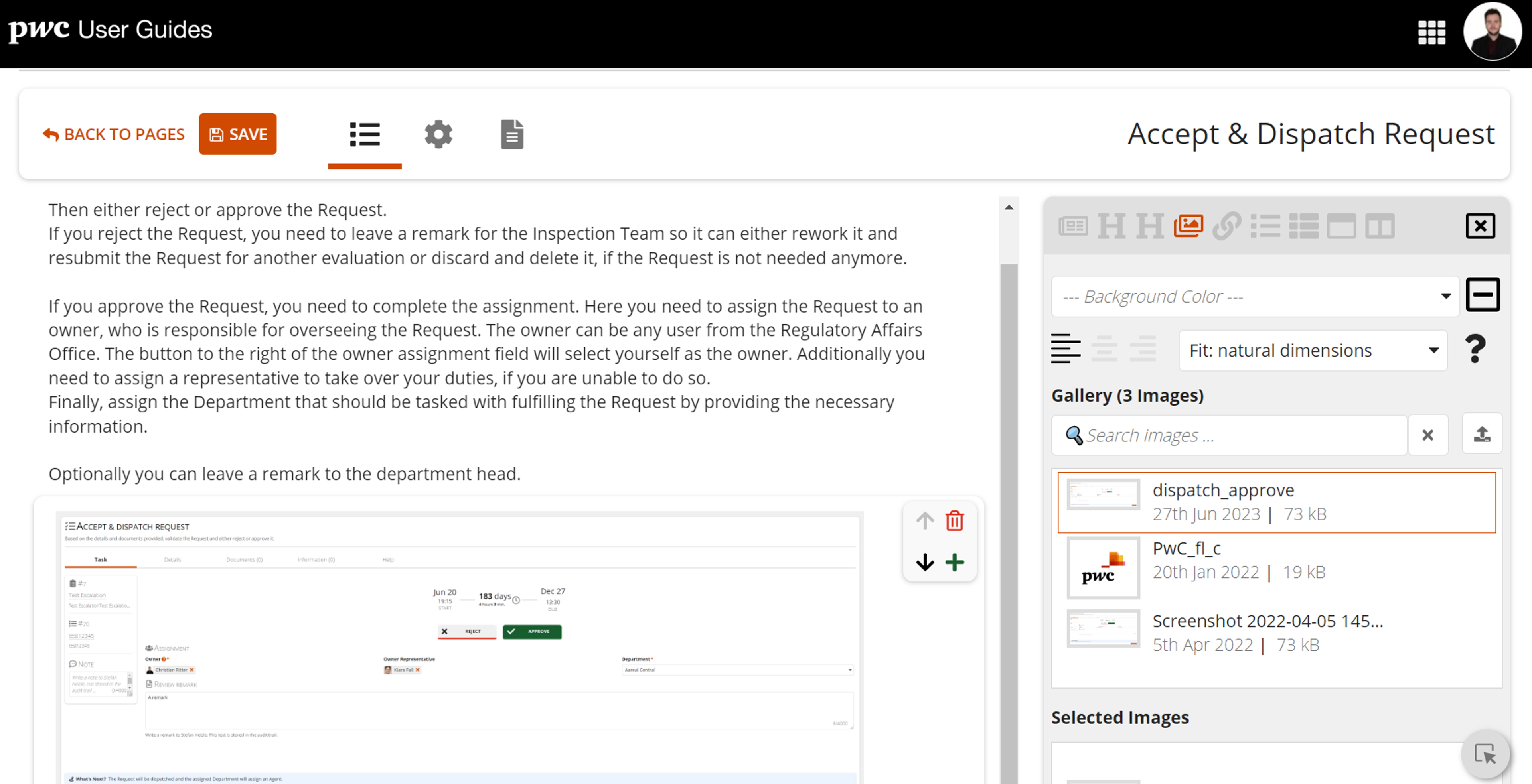 Application User Guides screenshot 6