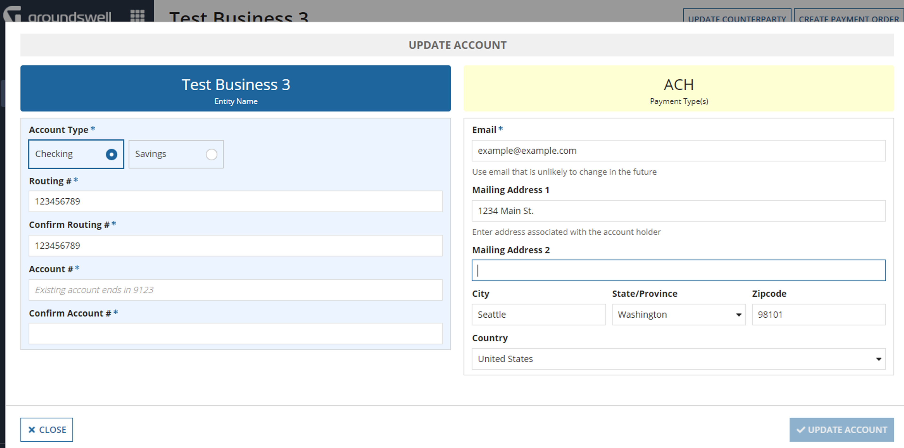 Groundswell Modern Treasury Utility screenshot 5