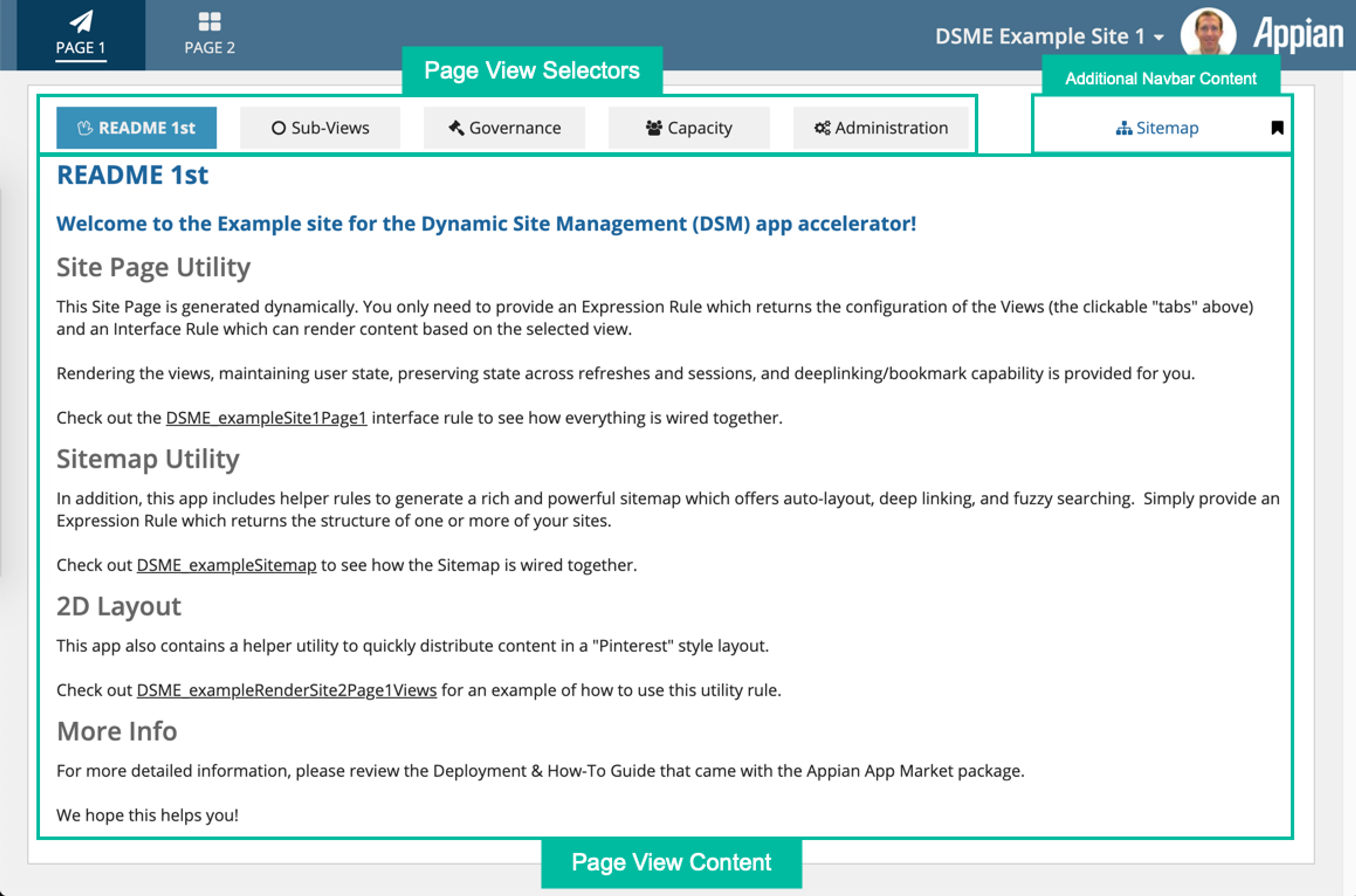 Dynamic Site Management screenshot 5
