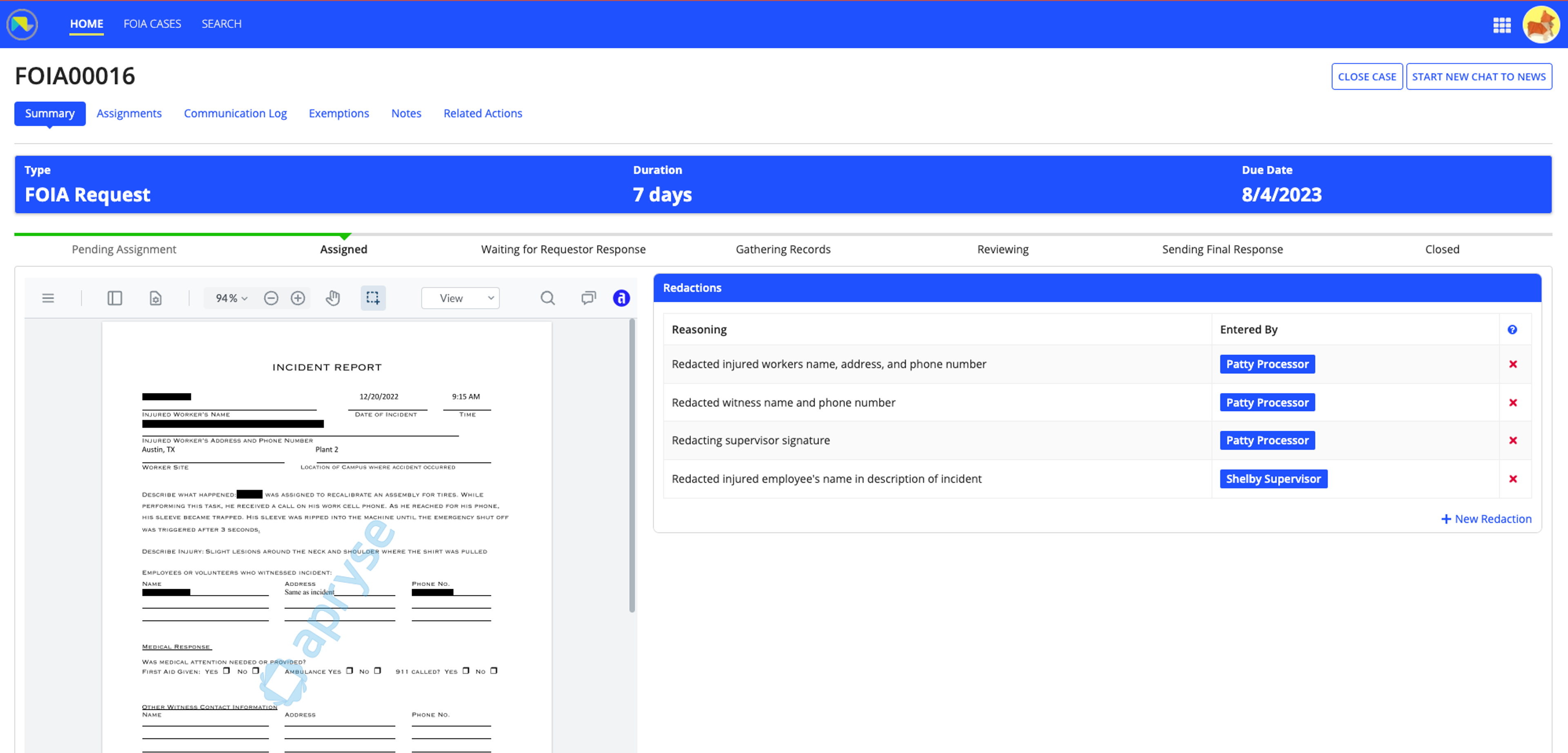 Open Government Workflow screenshot 6