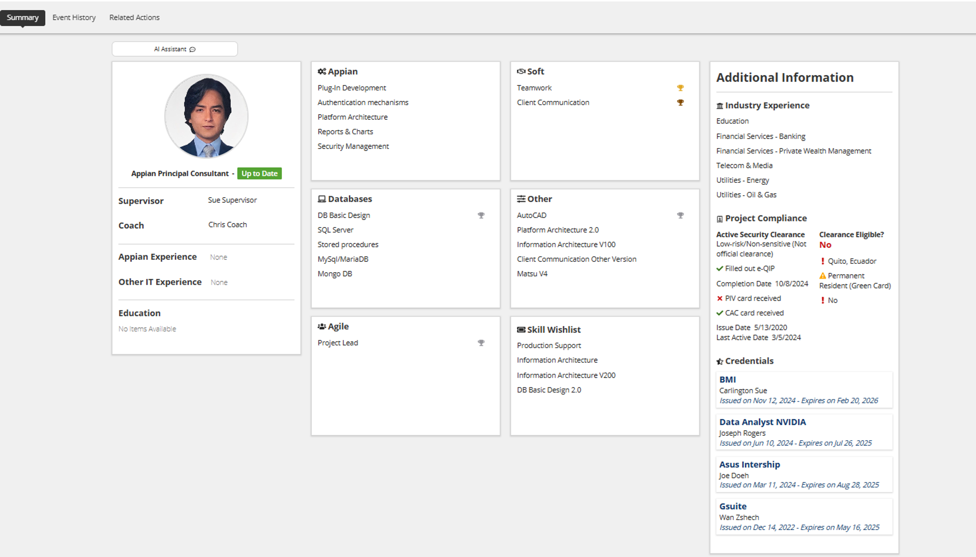 Employee Skill Management (ESM) screenshot 3