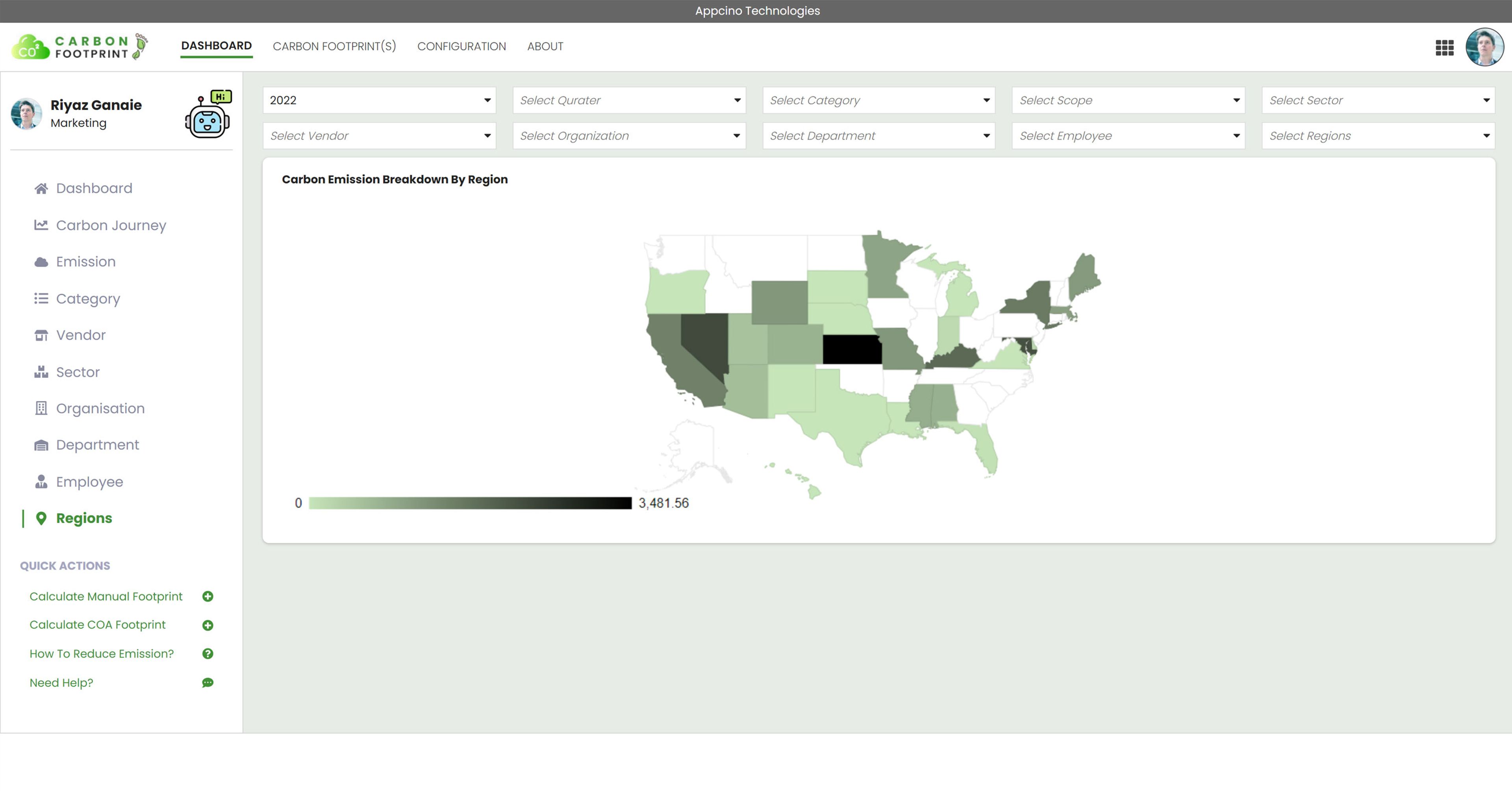 ESG Carbon Footprint screenshot 7