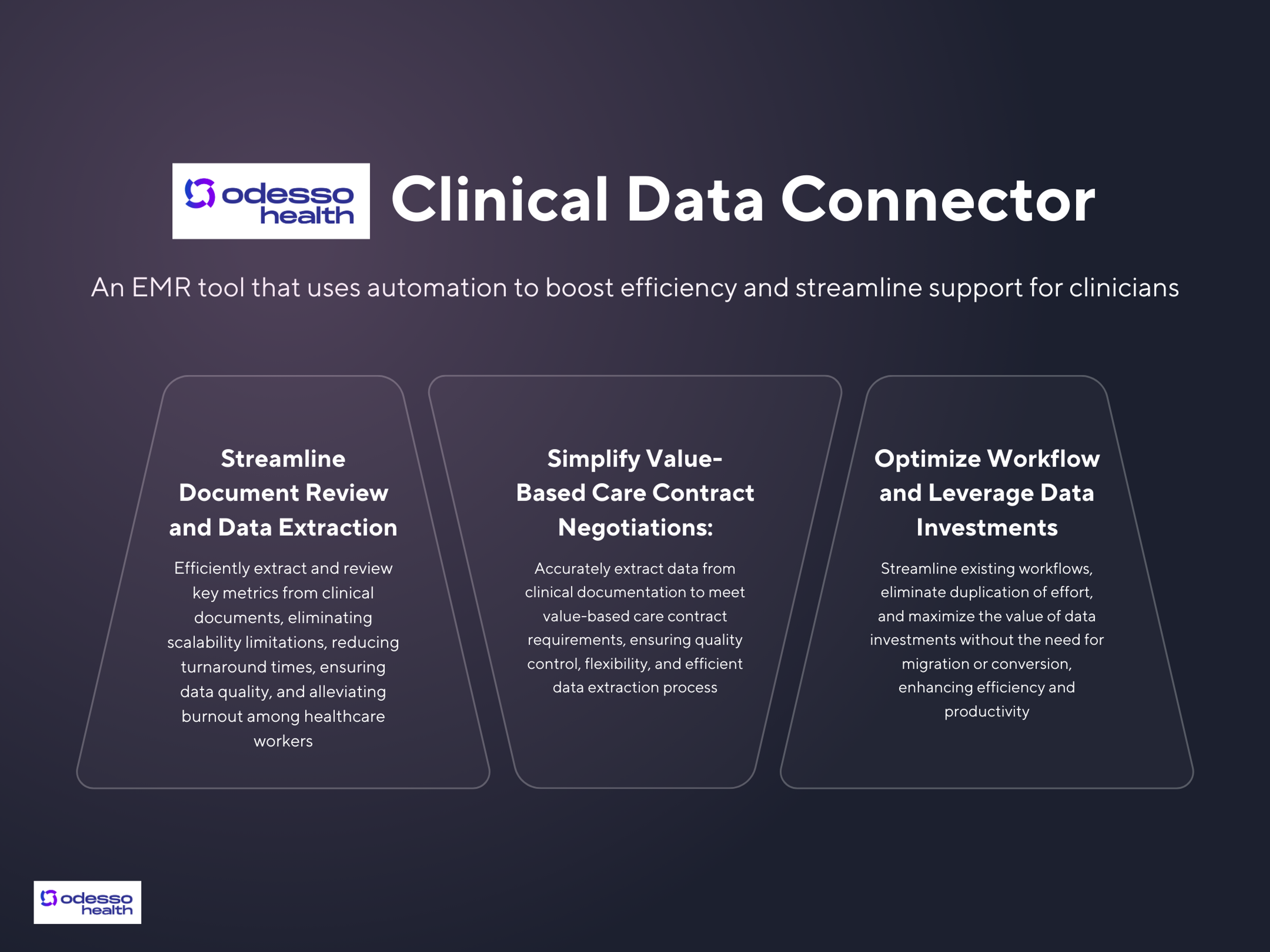 Odesso CDC (Clinical Data Connector) screenshot 2