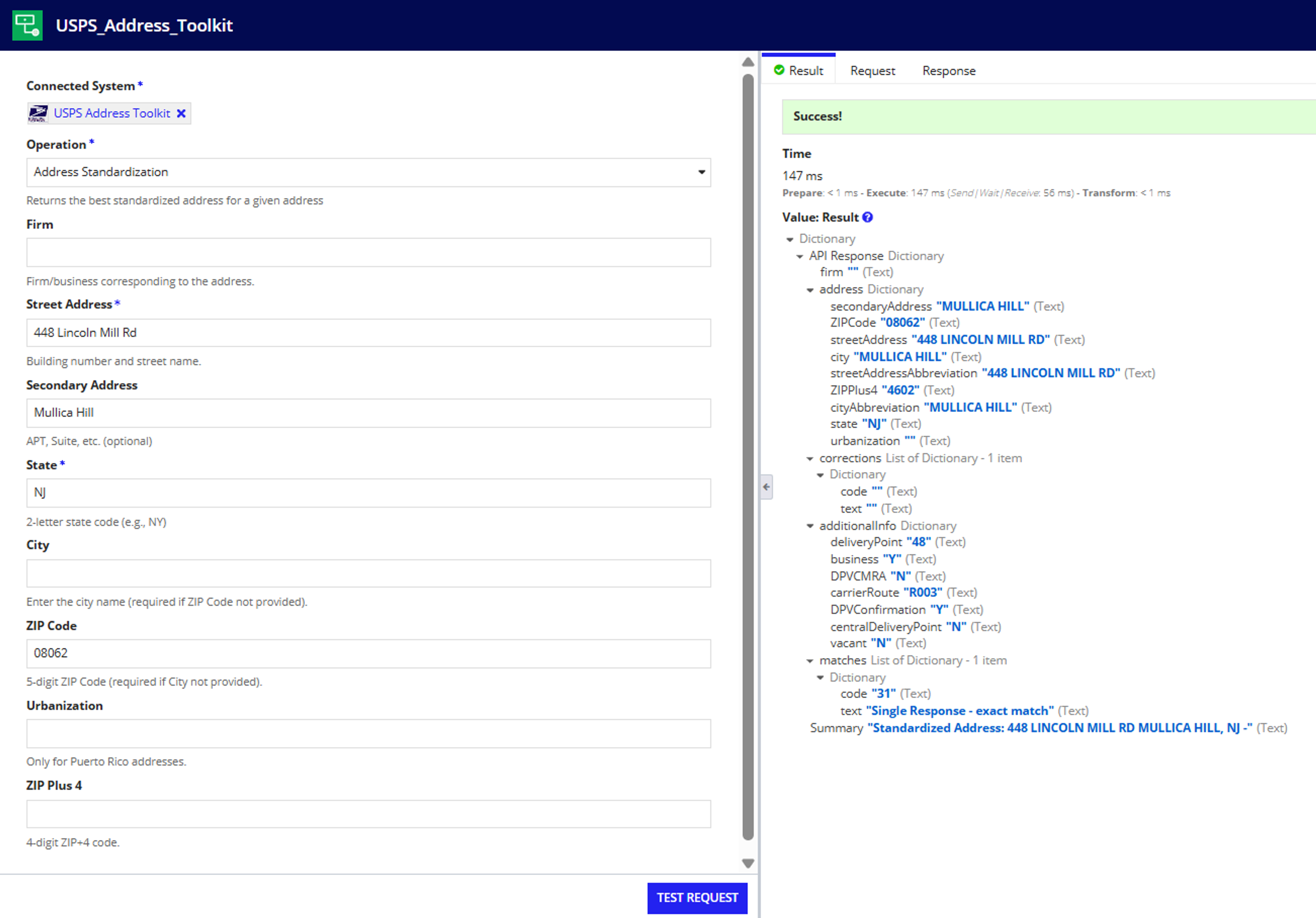 USPS Address Toolkit screenshot 3